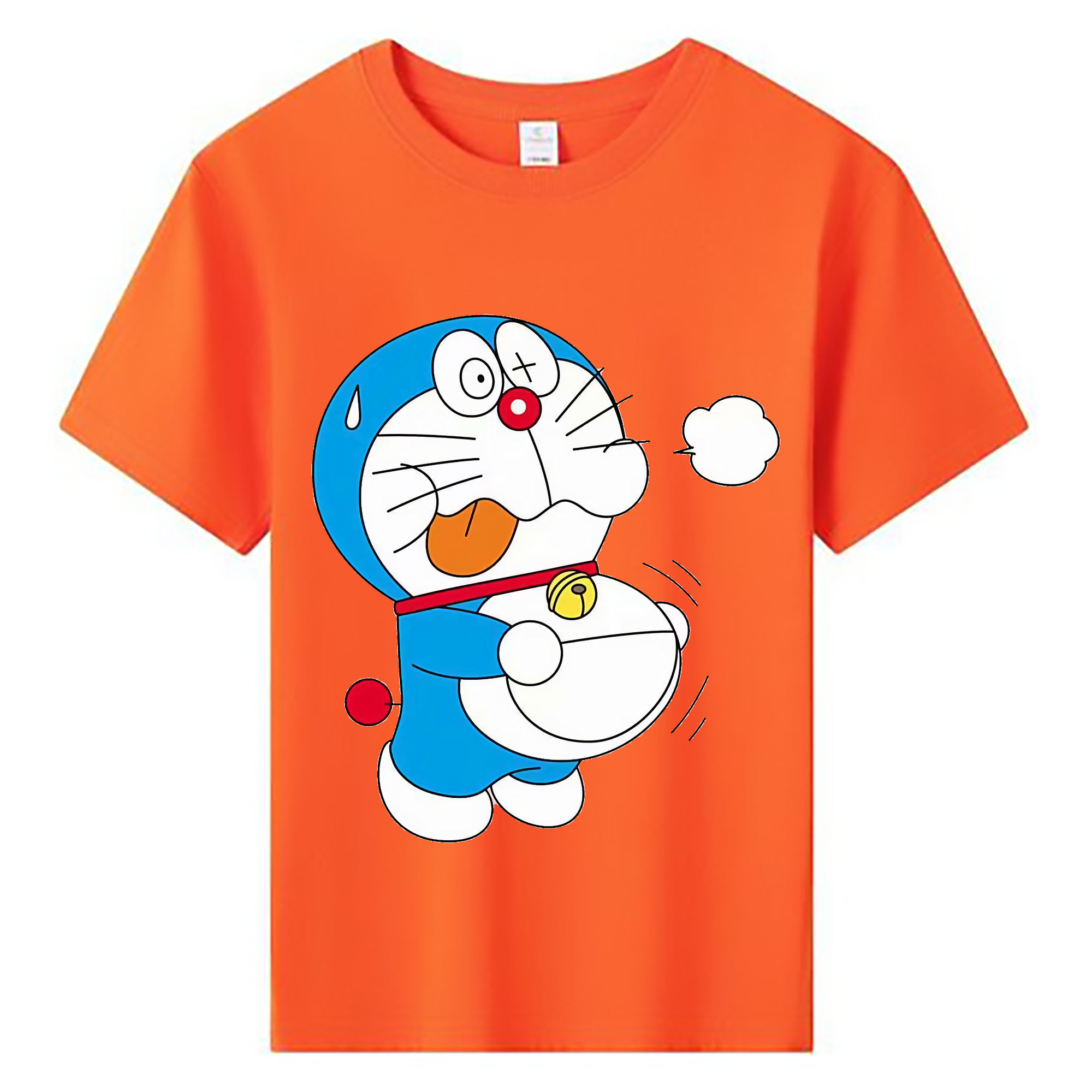 （画像用） ドラえもん Doraemon 綿100％キッズTシャツ（フロントプリント）