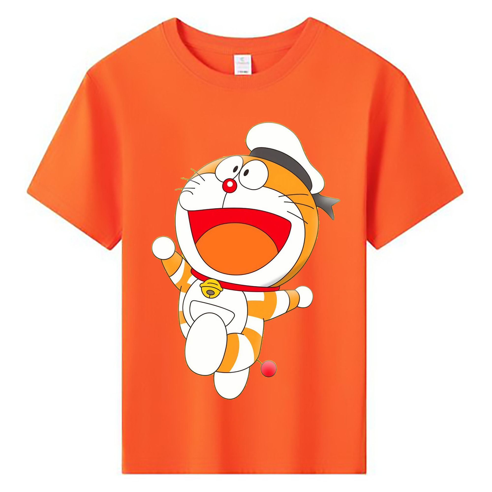 （画像用） ドラえもん Doraemon 綿100％キッズTシャツ（フロントプリント）