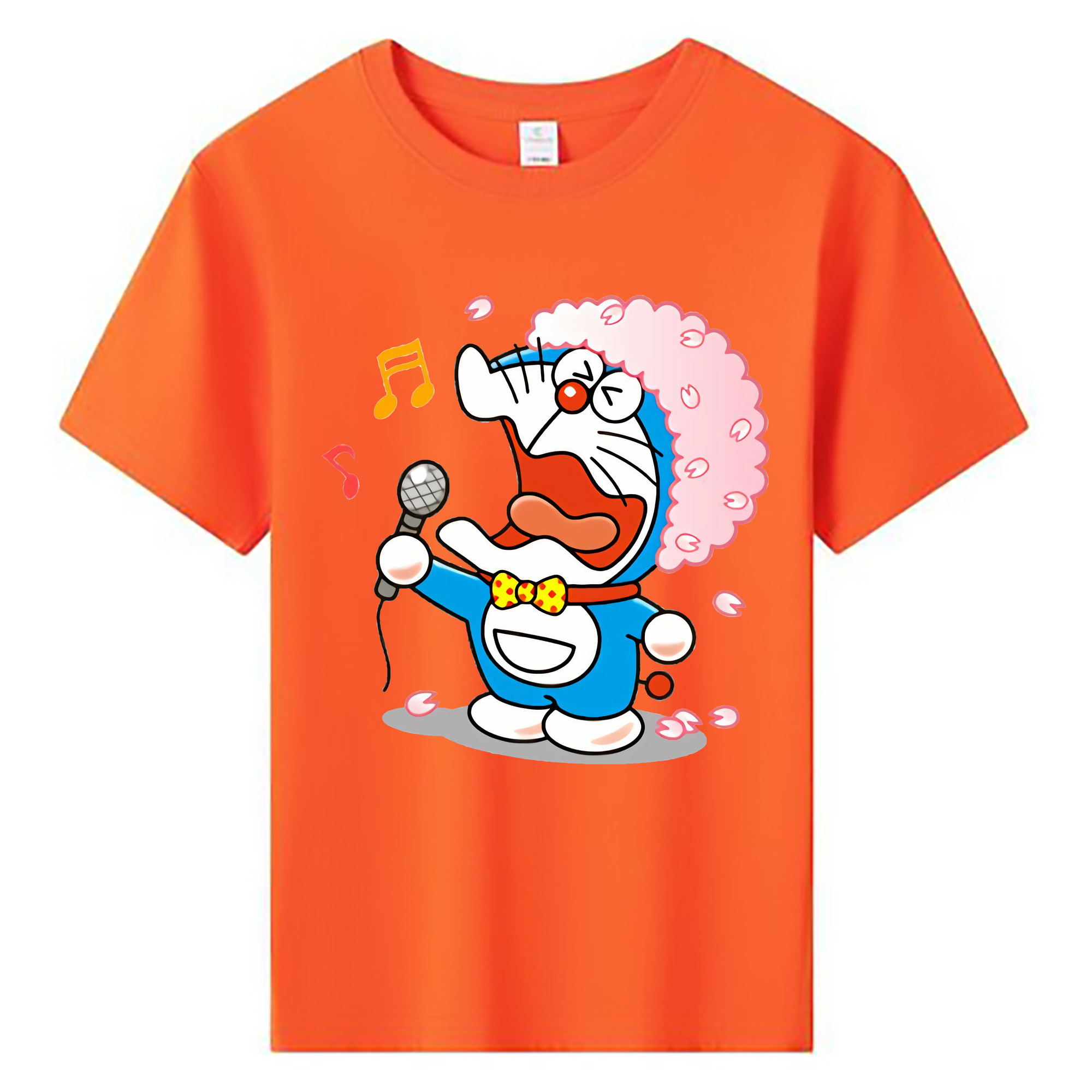 （画像用） ドラえもん Doraemon 綿100％キッズTシャツ（フロントプリント）