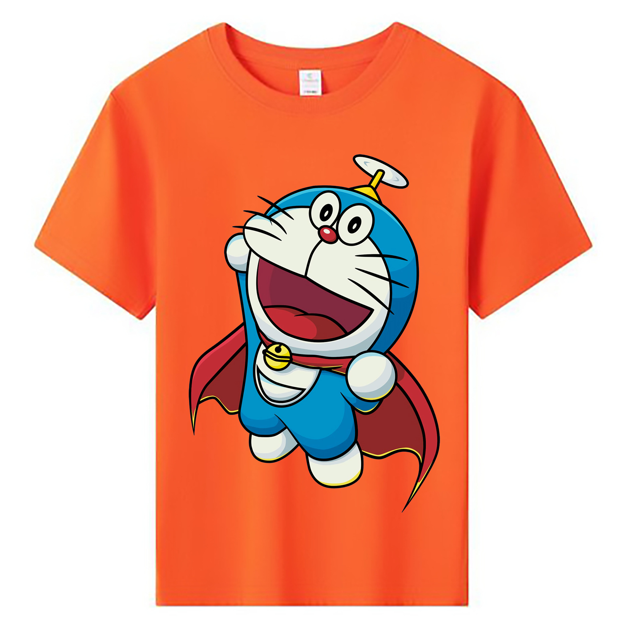 （画像用） ドラえもん Doraemon 綿100％キッズTシャツ（フロントプリント）