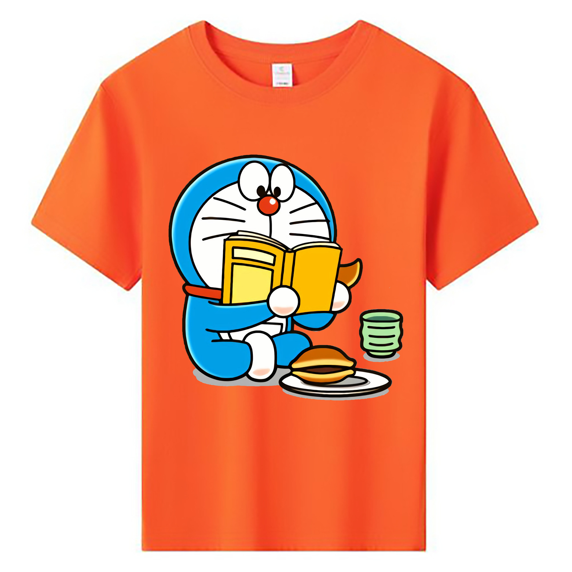 （画像用） ドラえもん Doraemon 綿100％キッズTシャツ（フロントプリント）