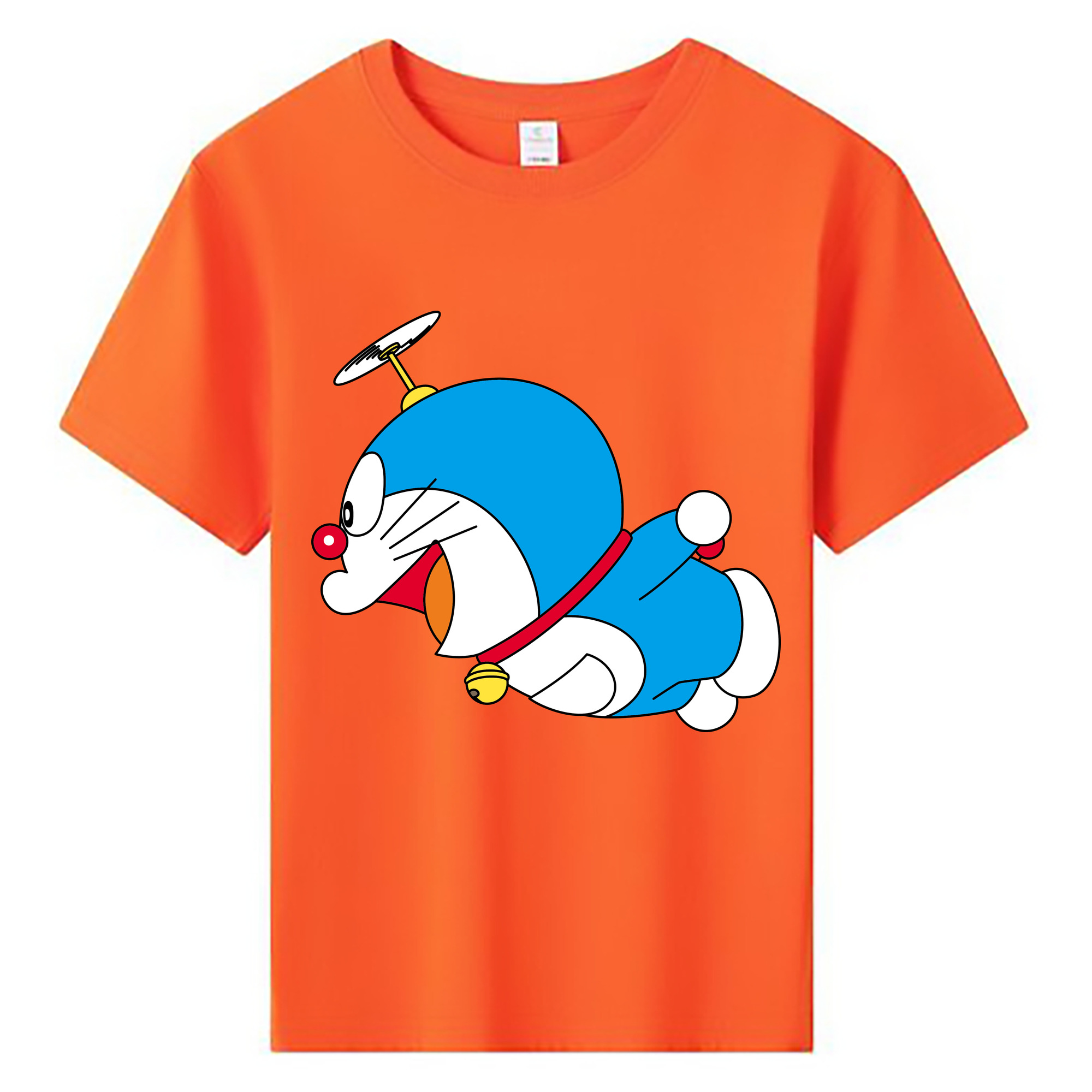 （画像用） ドラえもん Doraemon 綿100％キッズTシャツ（フロントプリント）
