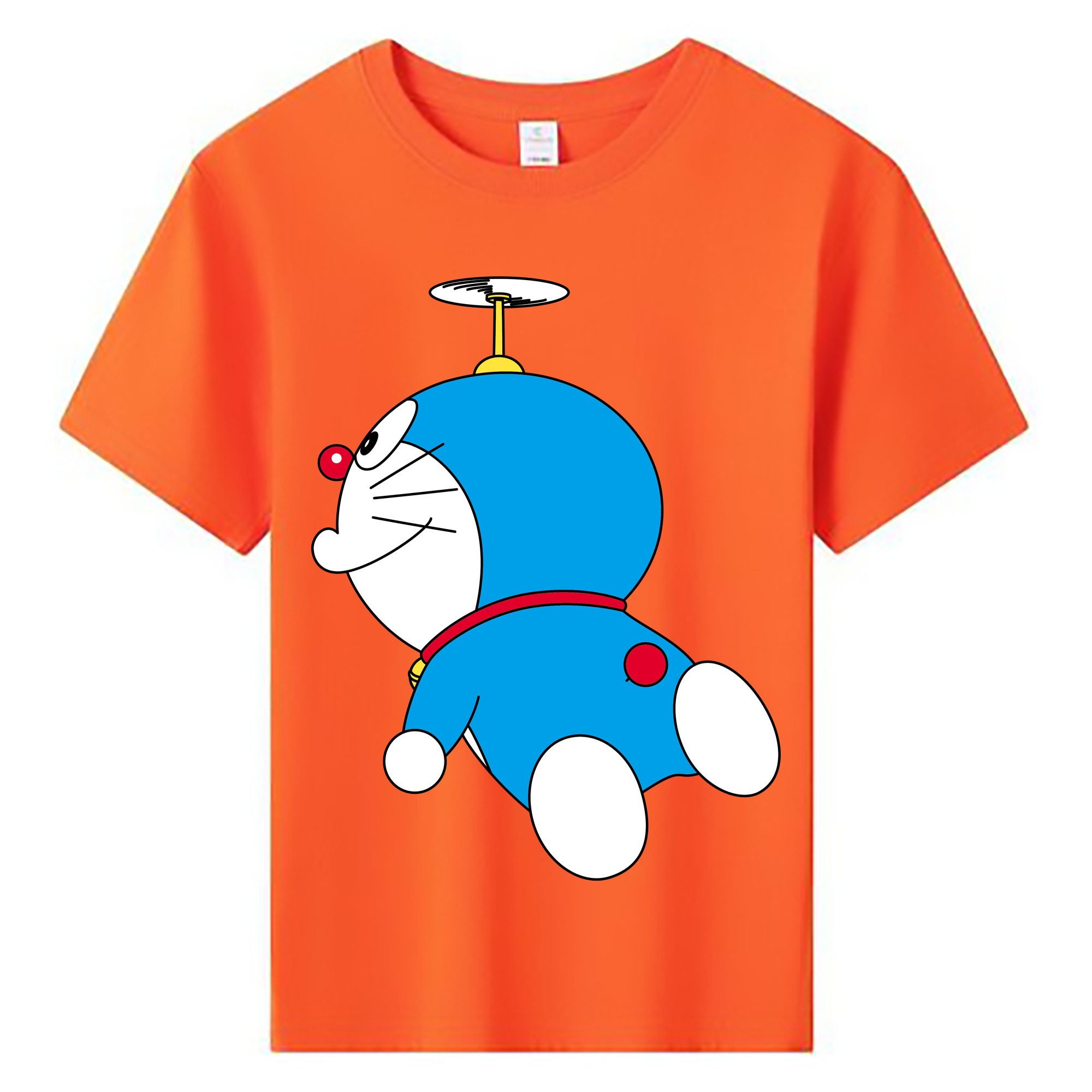 （画像用） ドラえもん Doraemon 綿100％キッズTシャツ（フロントプリント）