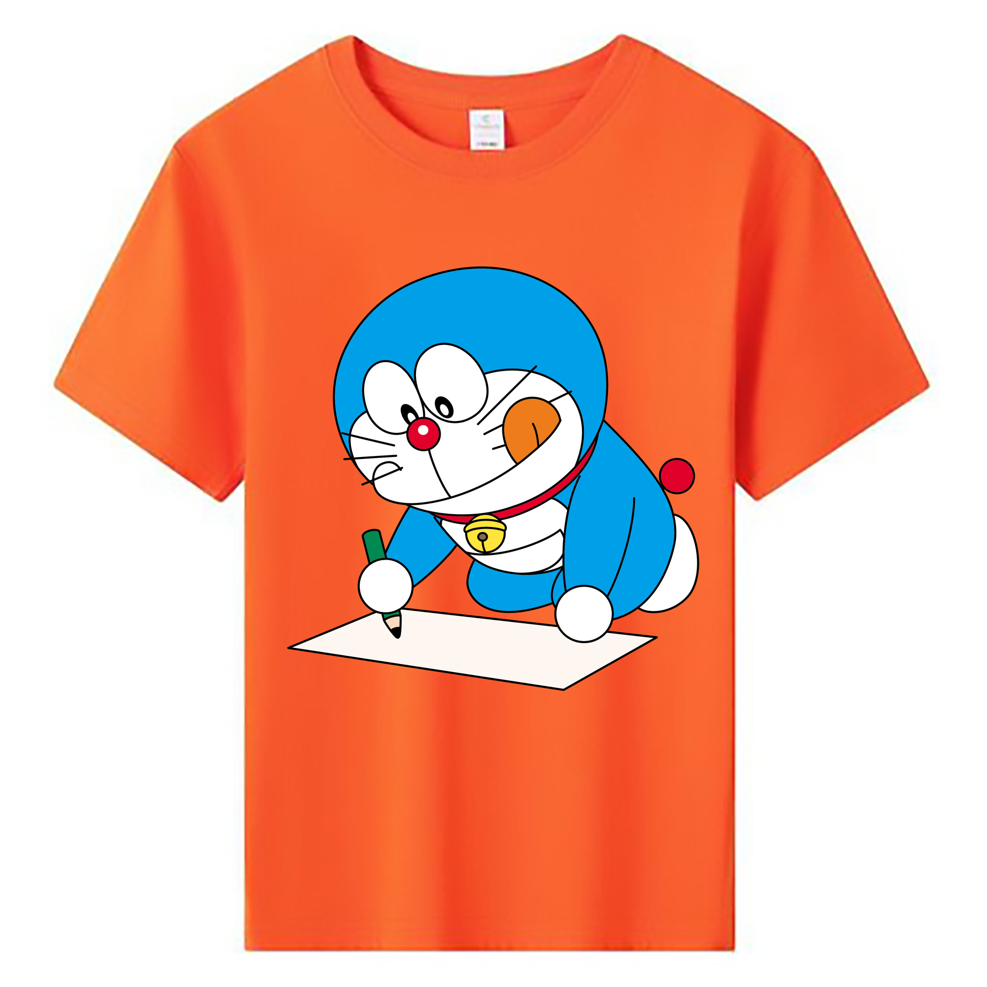（画像用） ドラえもん Doraemon 綿100％キッズTシャツ（フロントプリント）