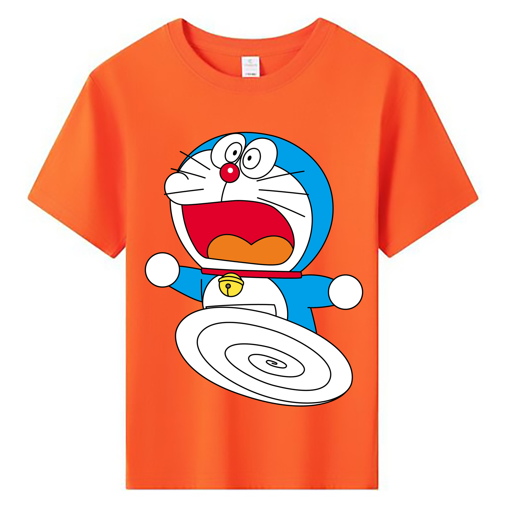 （画像用） ドラえもん Doraemon 綿100％キッズTシャツ（フロントプリント）