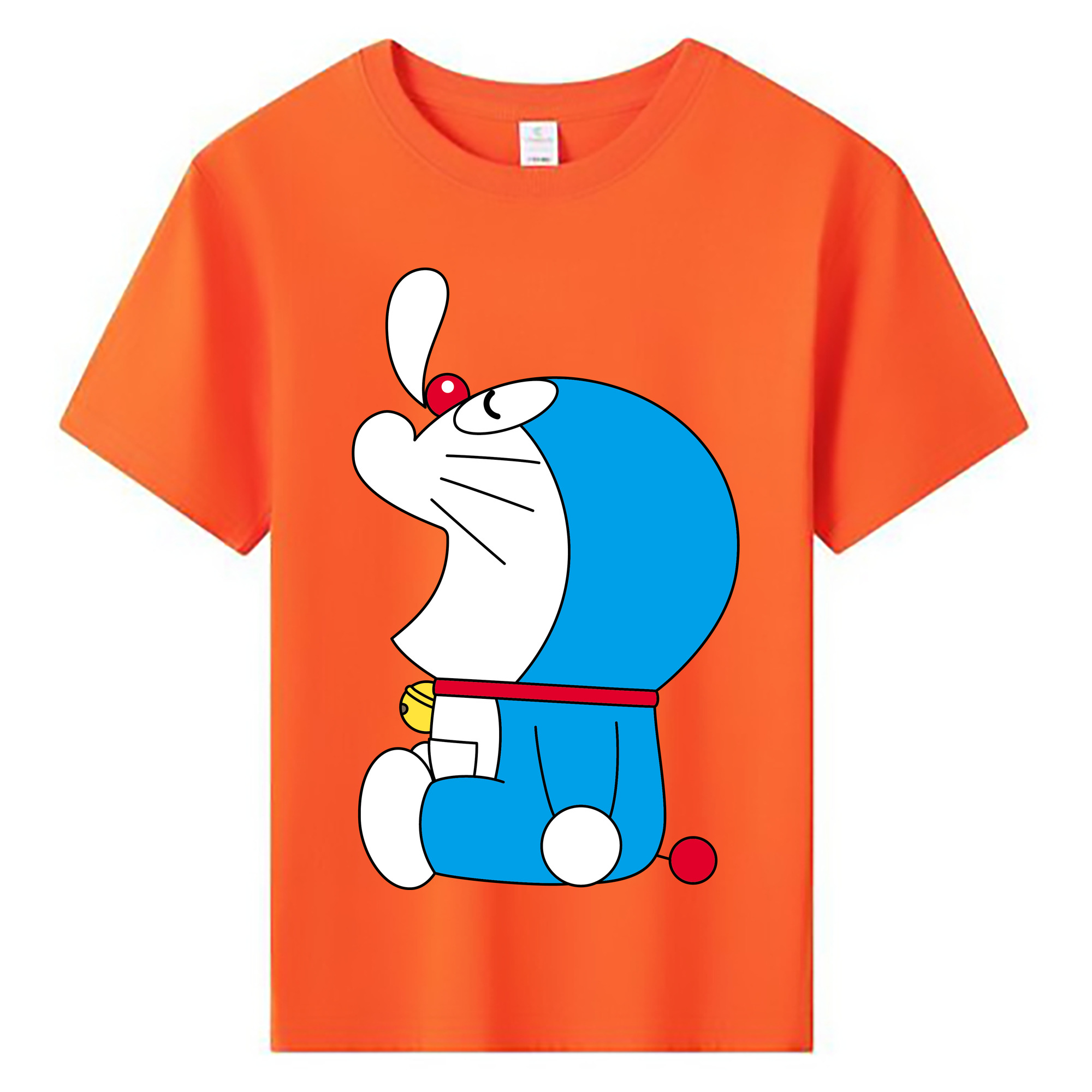（画像用） ドラえもん Doraemon 綿100％キッズTシャツ（フロントプリント）