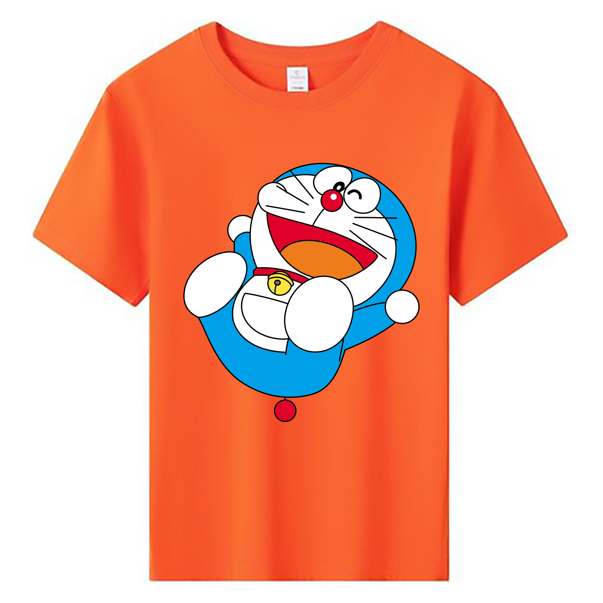 （画像用） ドラえもん Doraemon 綿100％キッズTシャツ（フロントプリント）