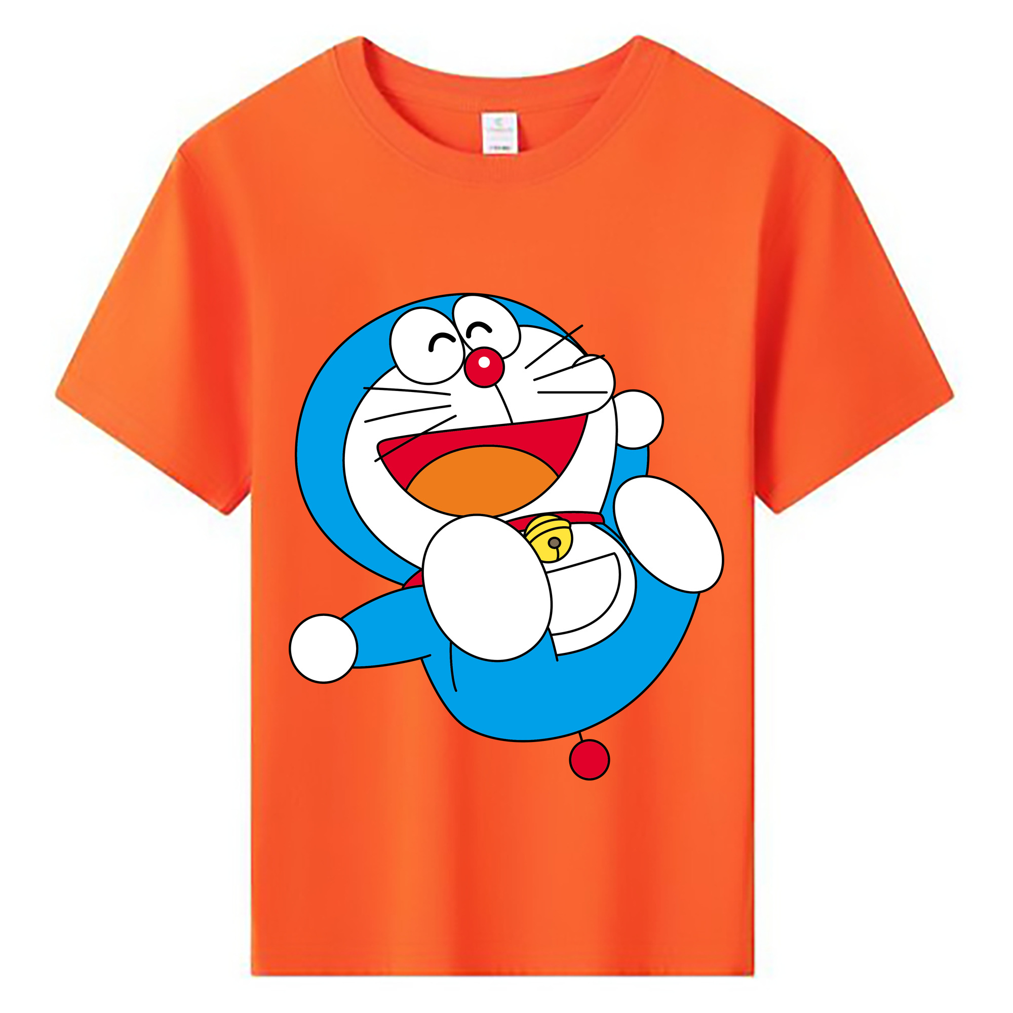 （画像用） ドラえもん Doraemon 綿100％キッズTシャツ（フロントプリント）