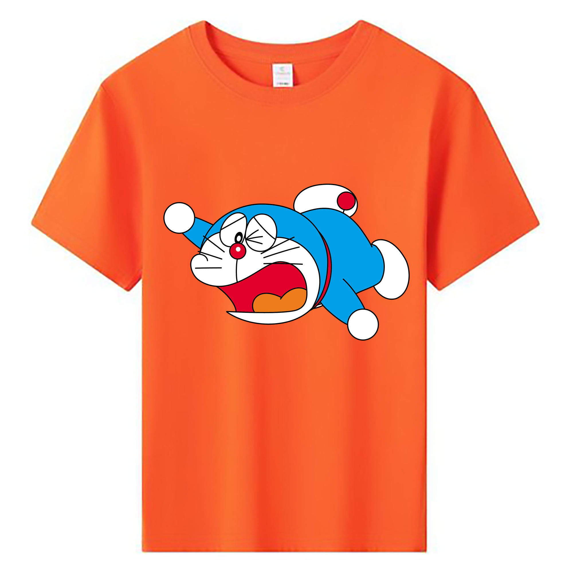 （画像用） ドラえもん Doraemon 綿100％キッズTシャツ（フロントプリント）