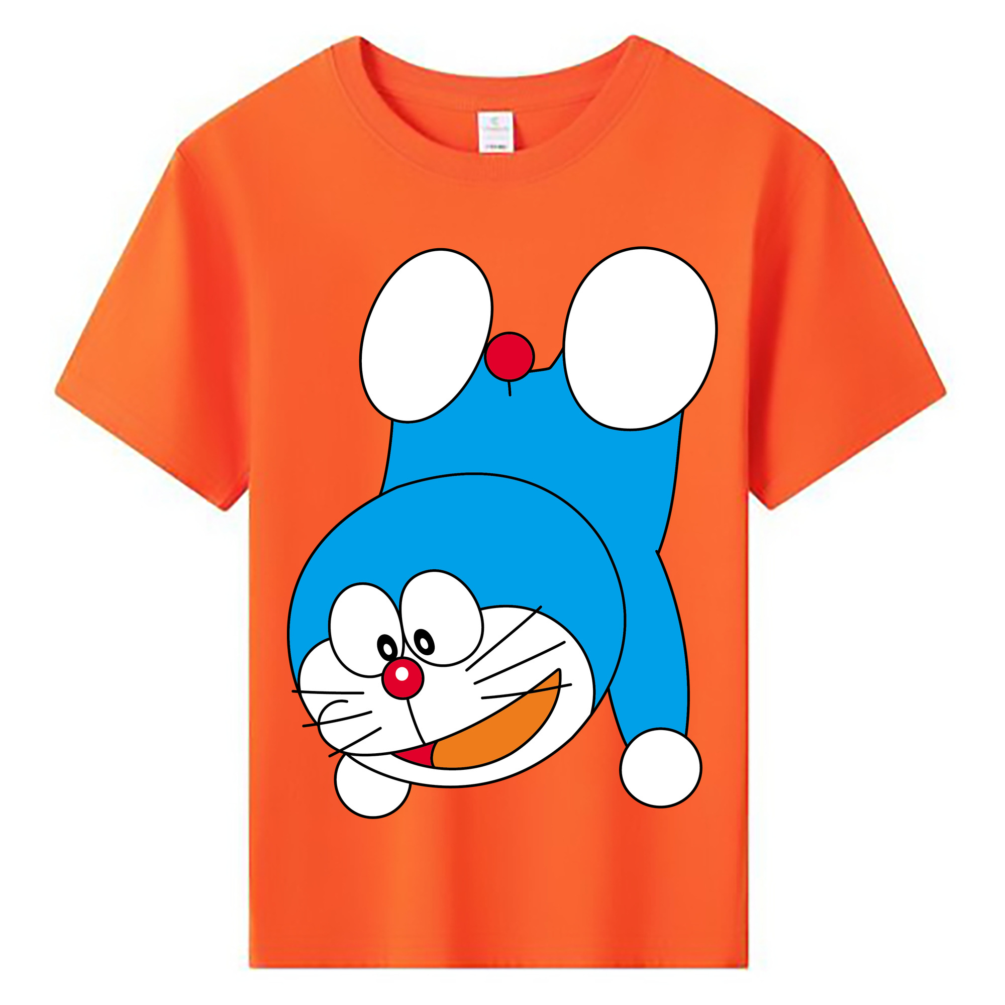（画像用） ドラえもん Doraemon 綿100％キッズTシャツ（フロントプリント）