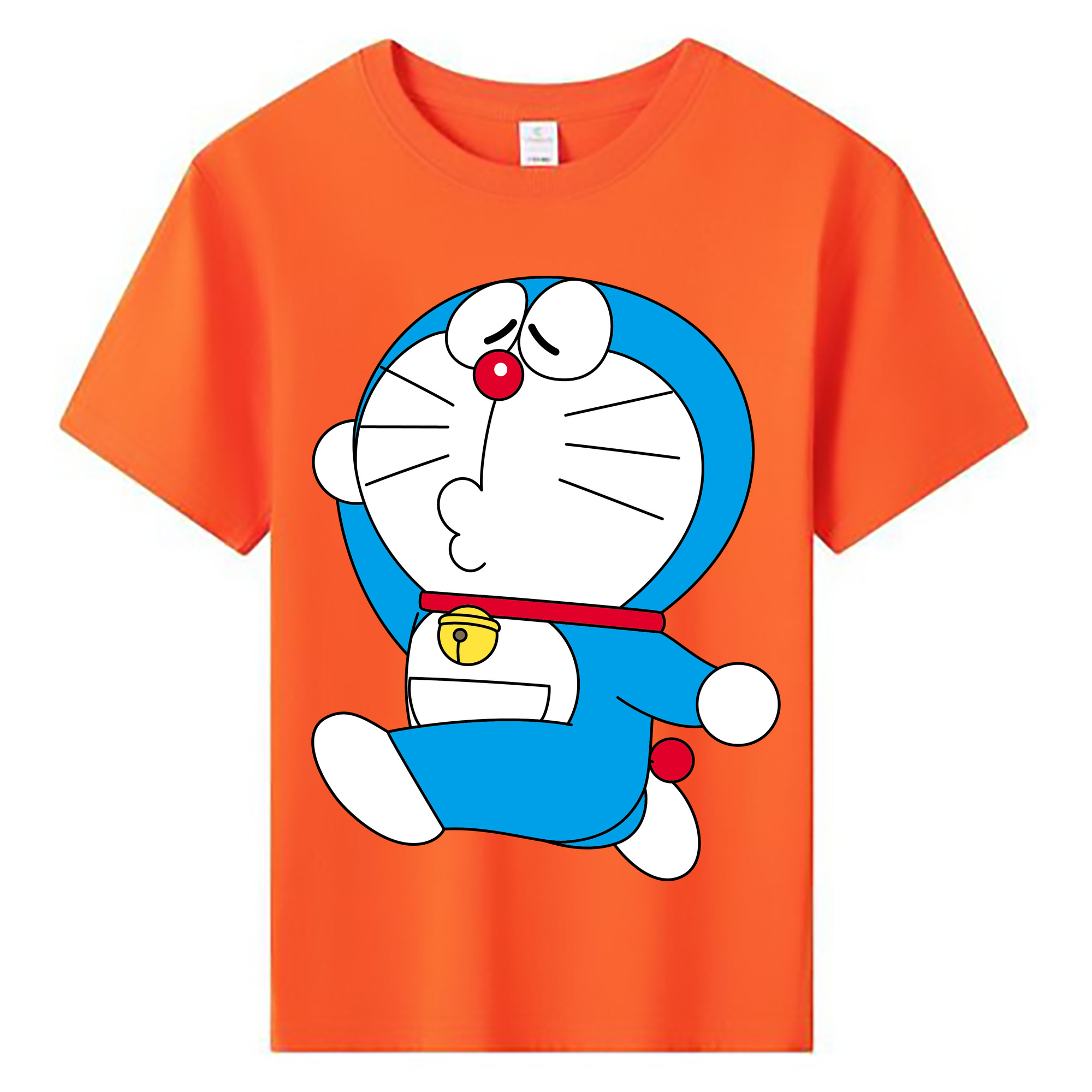 （画像用） ドラえもん Doraemon 綿100％キッズTシャツ（フロントプリント）