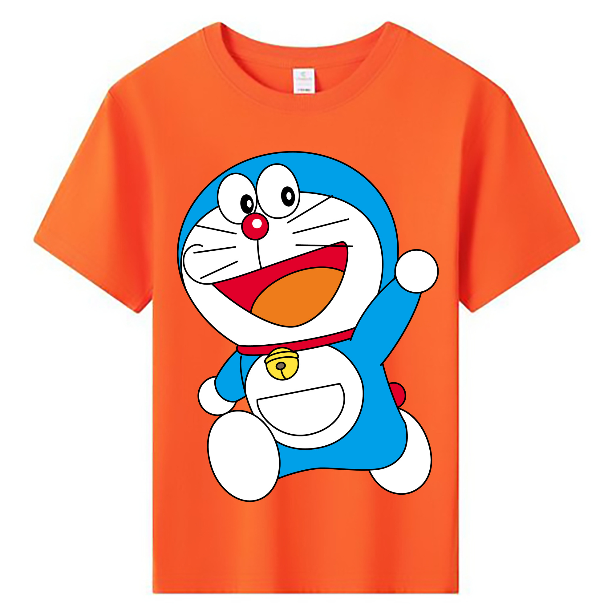 （画像用） ドラえもん Doraemon 綿100％キッズTシャツ（フロントプリント）