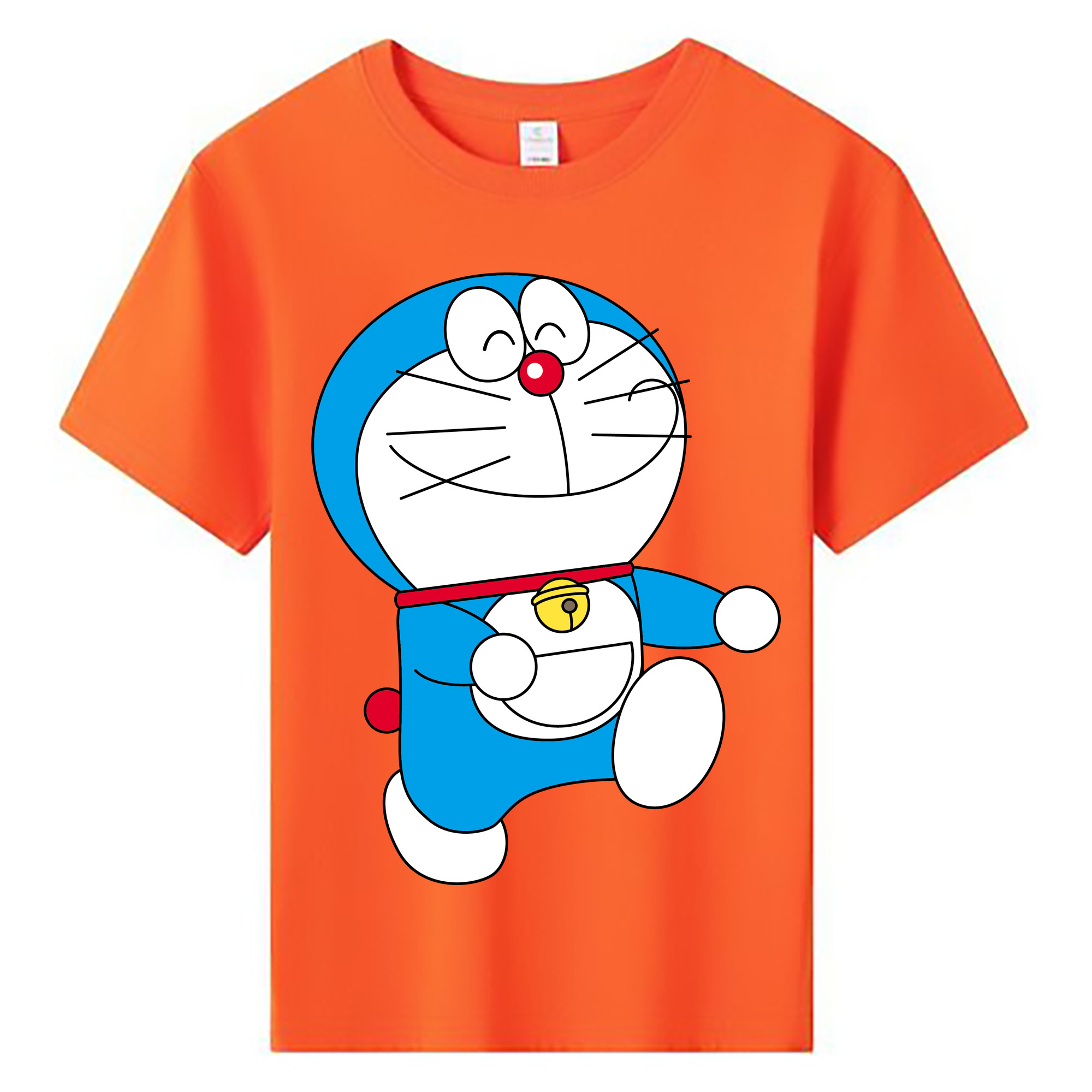 （画像用） ドラえもん Doraemon 綿100％キッズTシャツ（フロントプリント）