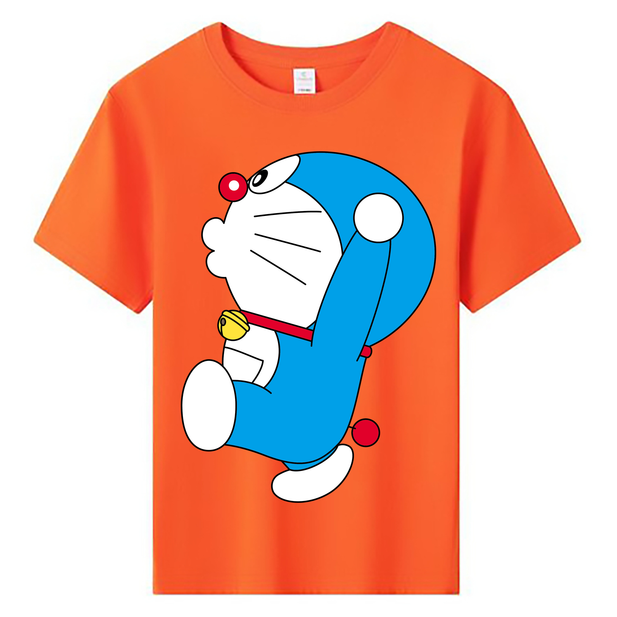 （画像用） ドラえもん Doraemon 綿100％キッズTシャツ（フロントプリント）