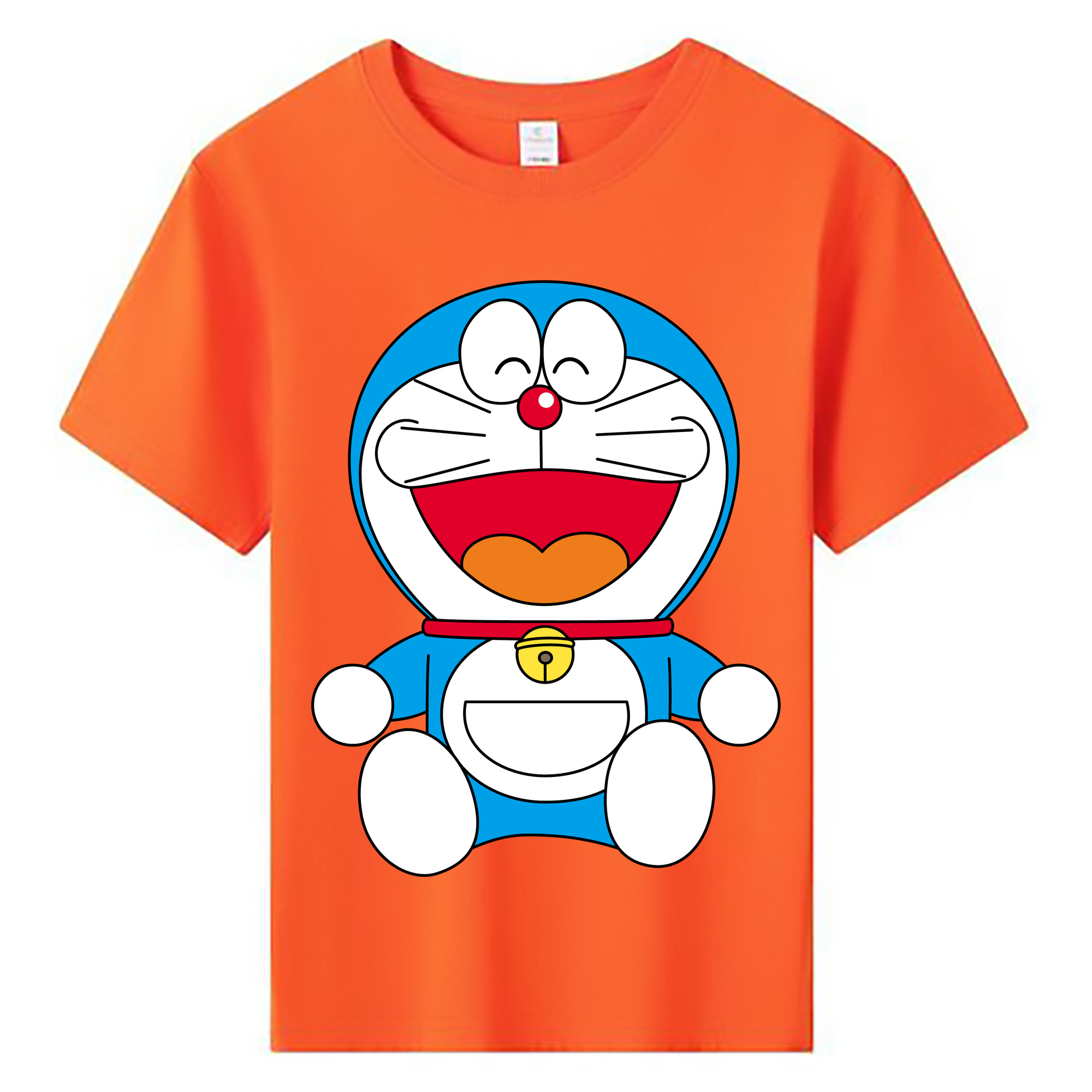 （画像用） ドラえもん Doraemon 綿100％キッズTシャツ（フロントプリント）