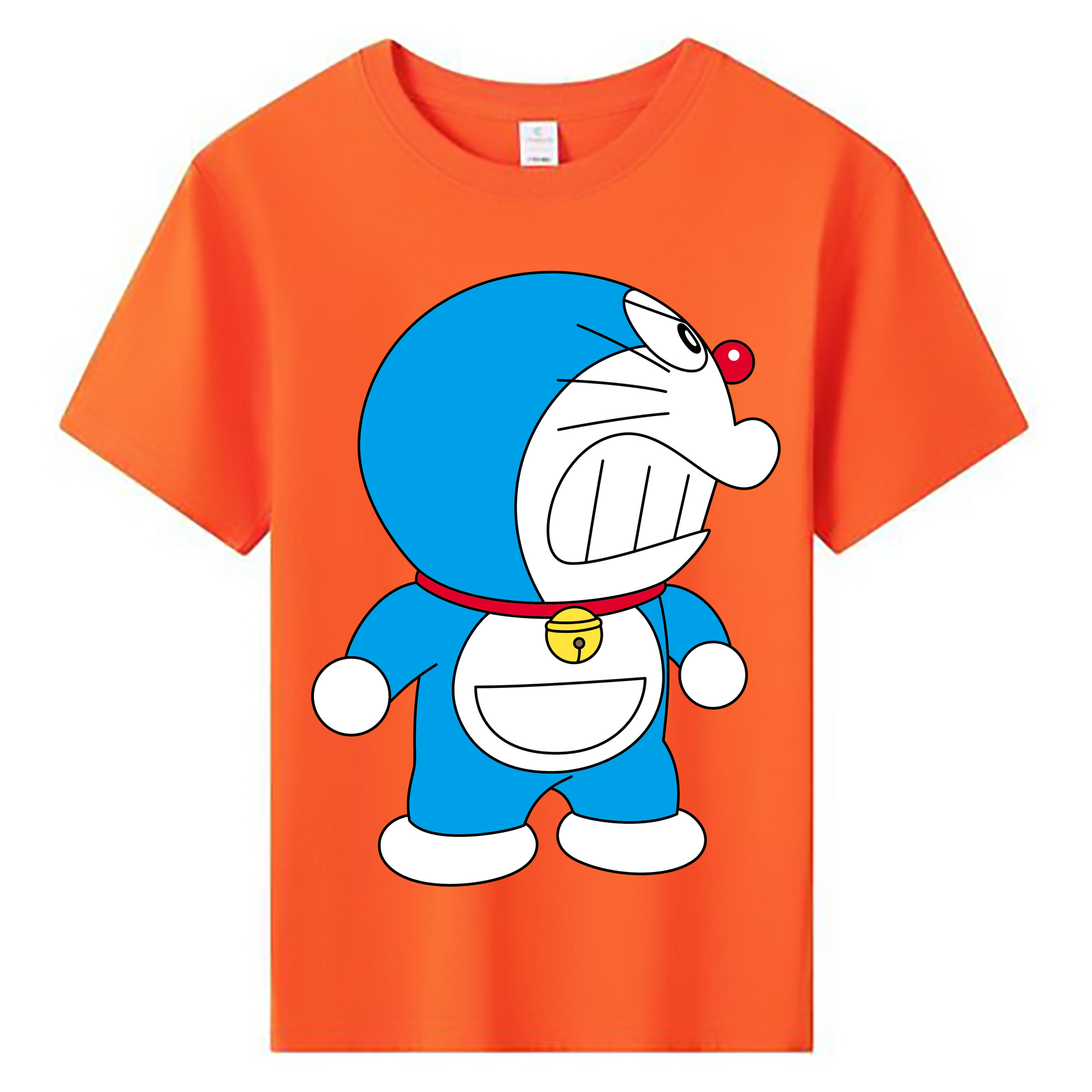 （画像用） ドラえもん Doraemon 綿100％キッズTシャツ（フロントプリント）