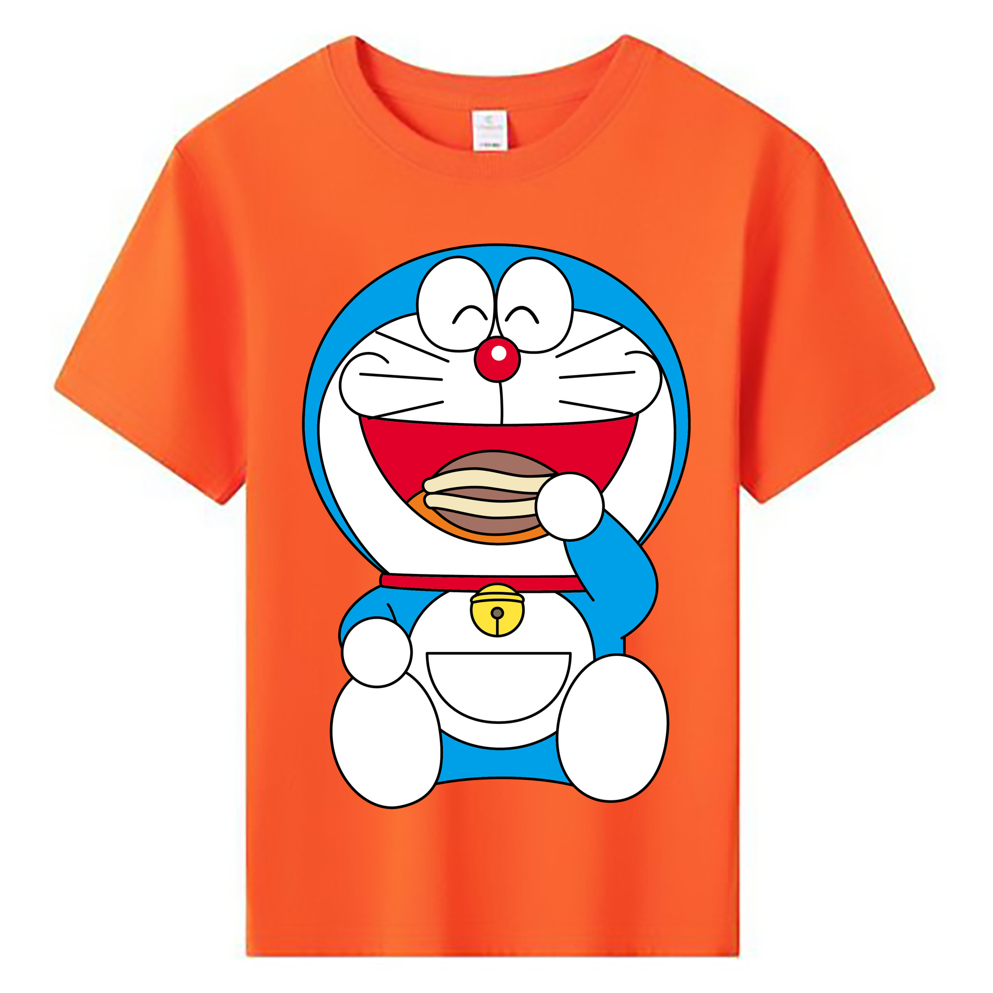 （画像用） ドラえもん Doraemon 綿100％キッズTシャツ（フロントプリント）