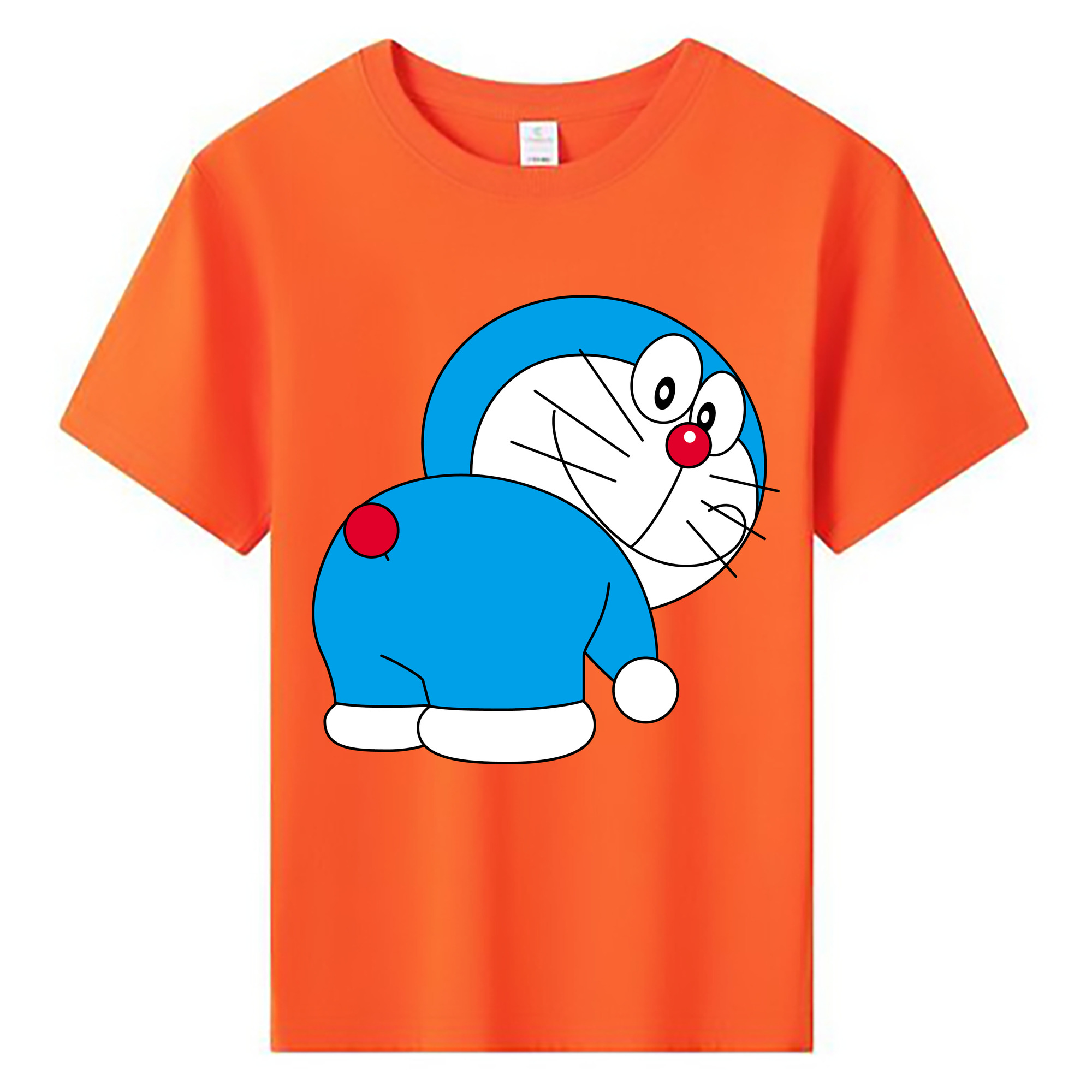 （画像用） ドラえもん Doraemon 綿100％キッズTシャツ（フロントプリント）