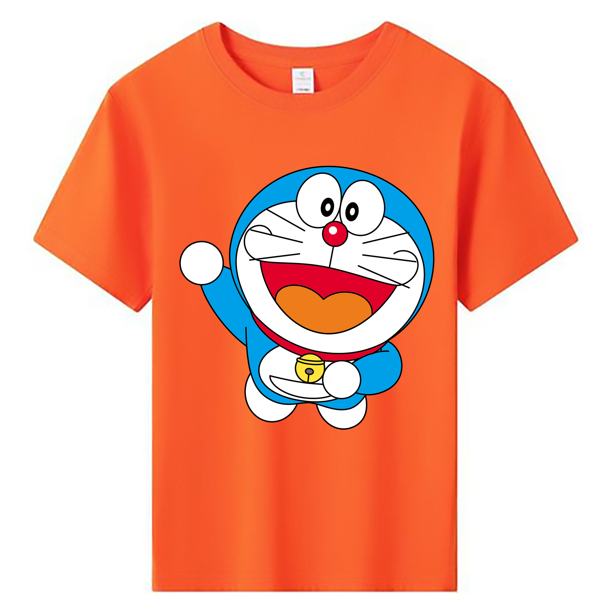 （画像用） ドラえもん Doraemon 綿100％キッズTシャツ（フロントプリント）