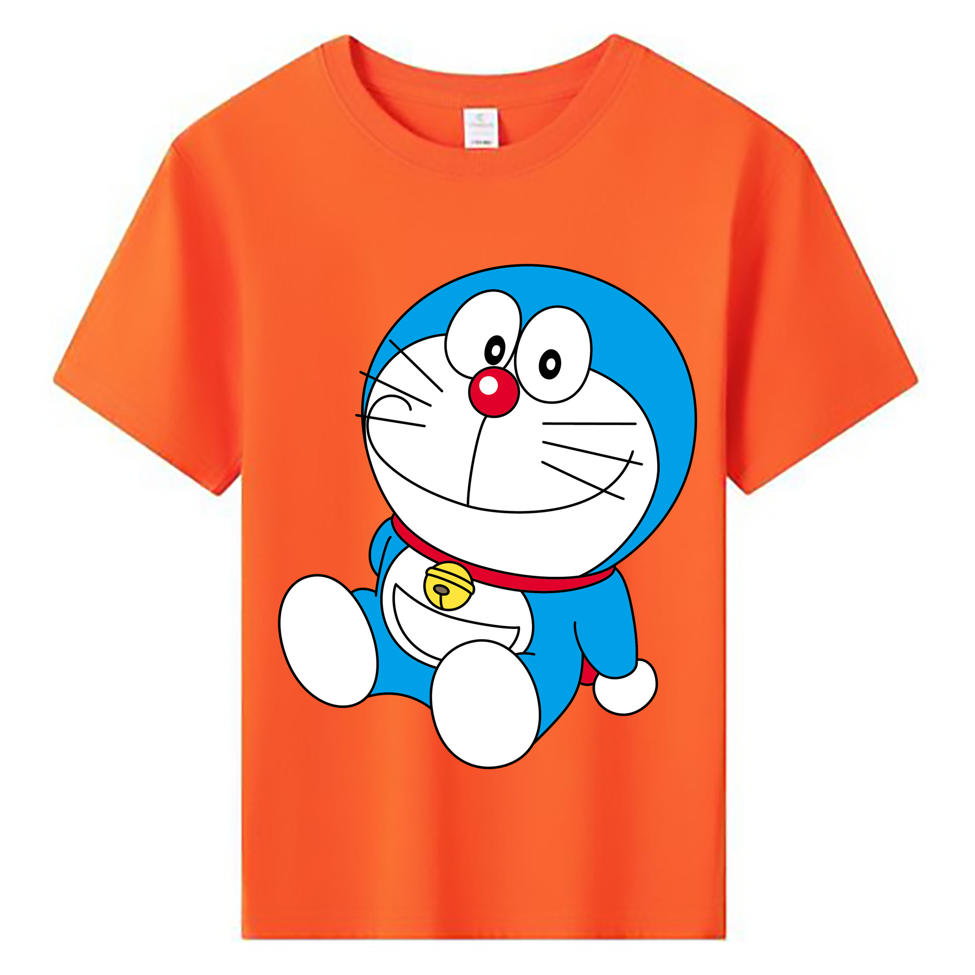 （画像用） ドラえもん Doraemon 綿100％キッズTシャツ（フロントプリント）