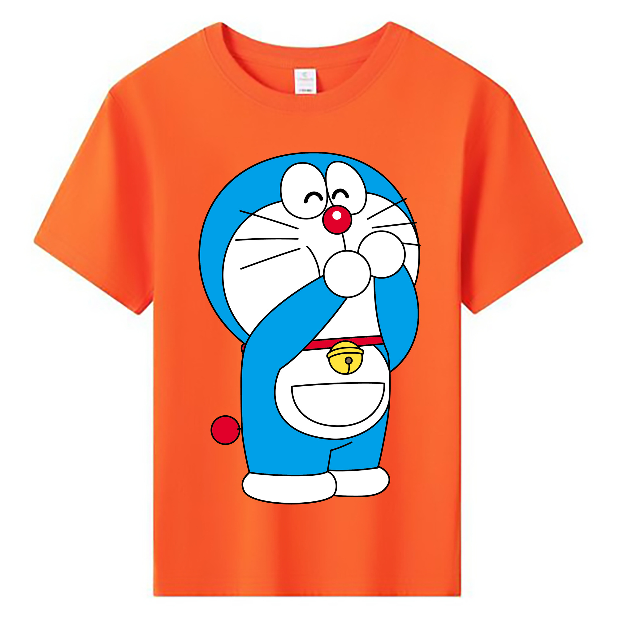 （画像用） ドラえもん Doraemon 綿100％キッズTシャツ（フロントプリント）
