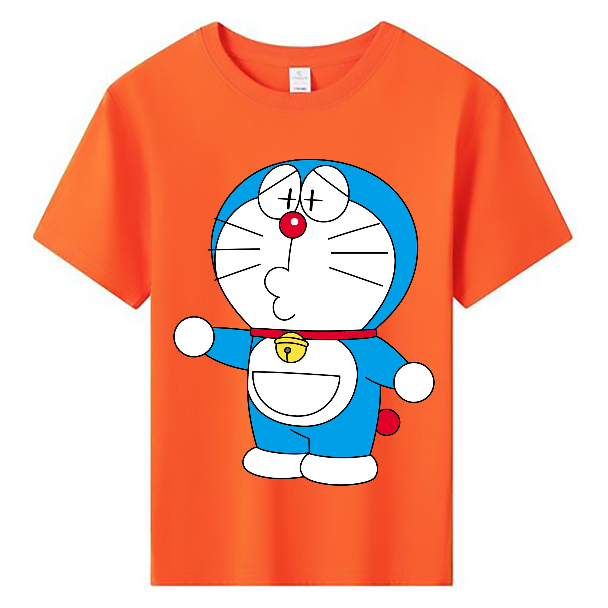 （画像用） ドラえもん Doraemon 綿100％キッズTシャツ（フロントプリント）
