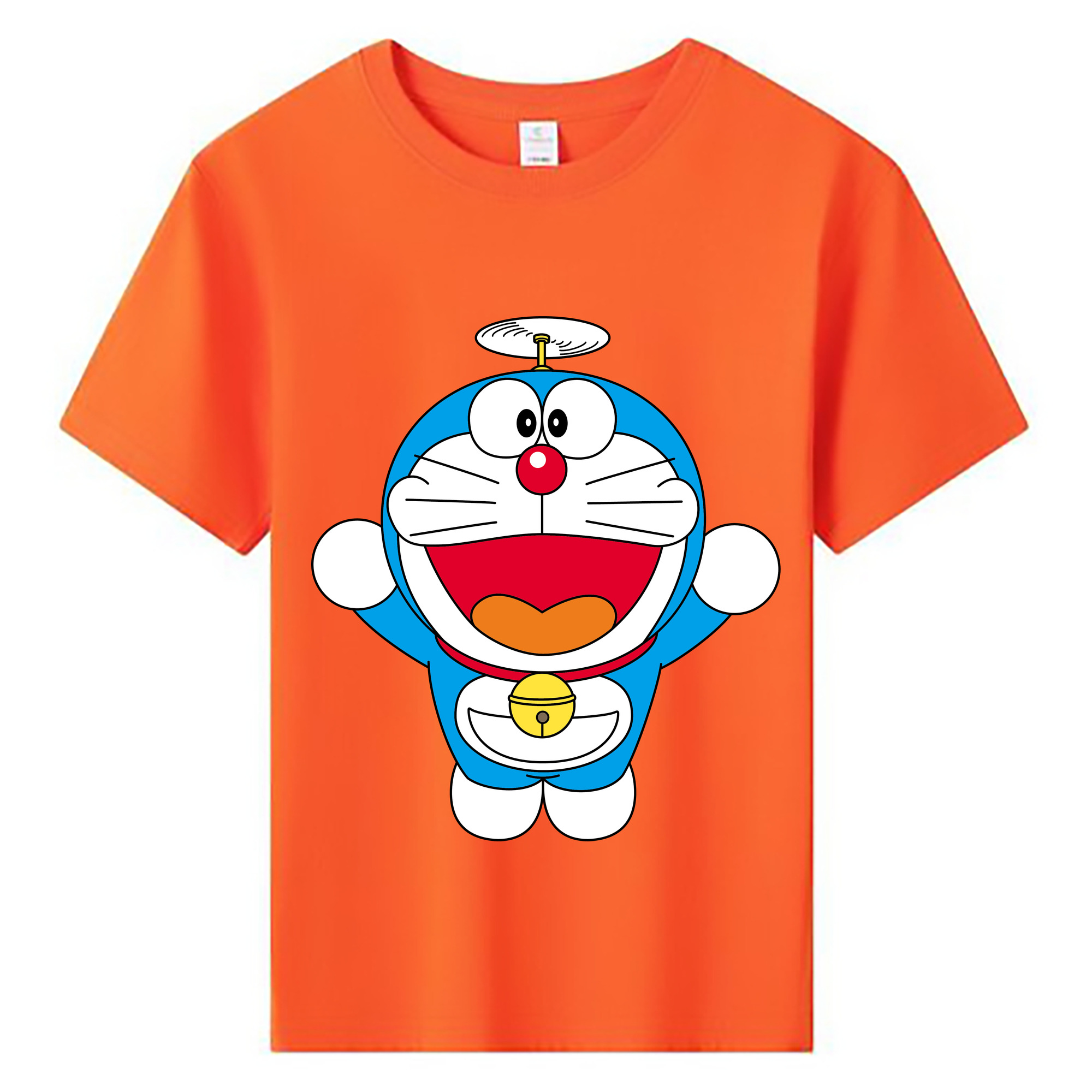 （画像用） ドラえもん Doraemon 綿100％キッズTシャツ（フロントプリント）
