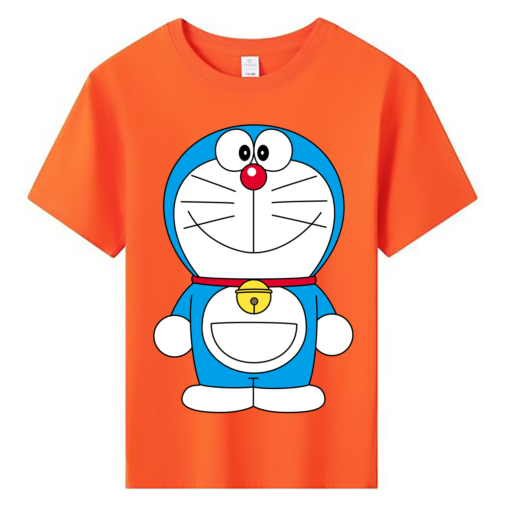 （画像用） ドラえもん Doraemon 綿100％キッズTシャツ（フロントプリント）