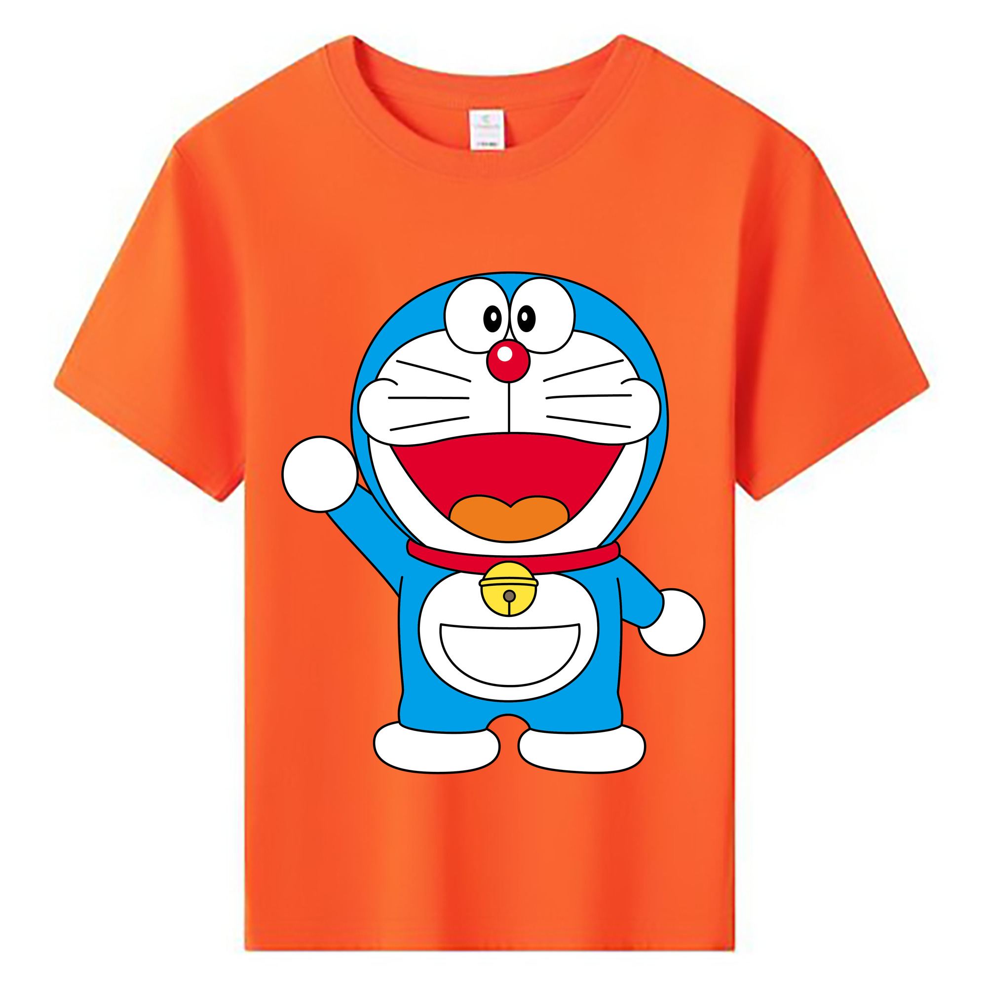 （画像用） ドラえもん Doraemon 綿100％キッズTシャツ（フロントプリント）