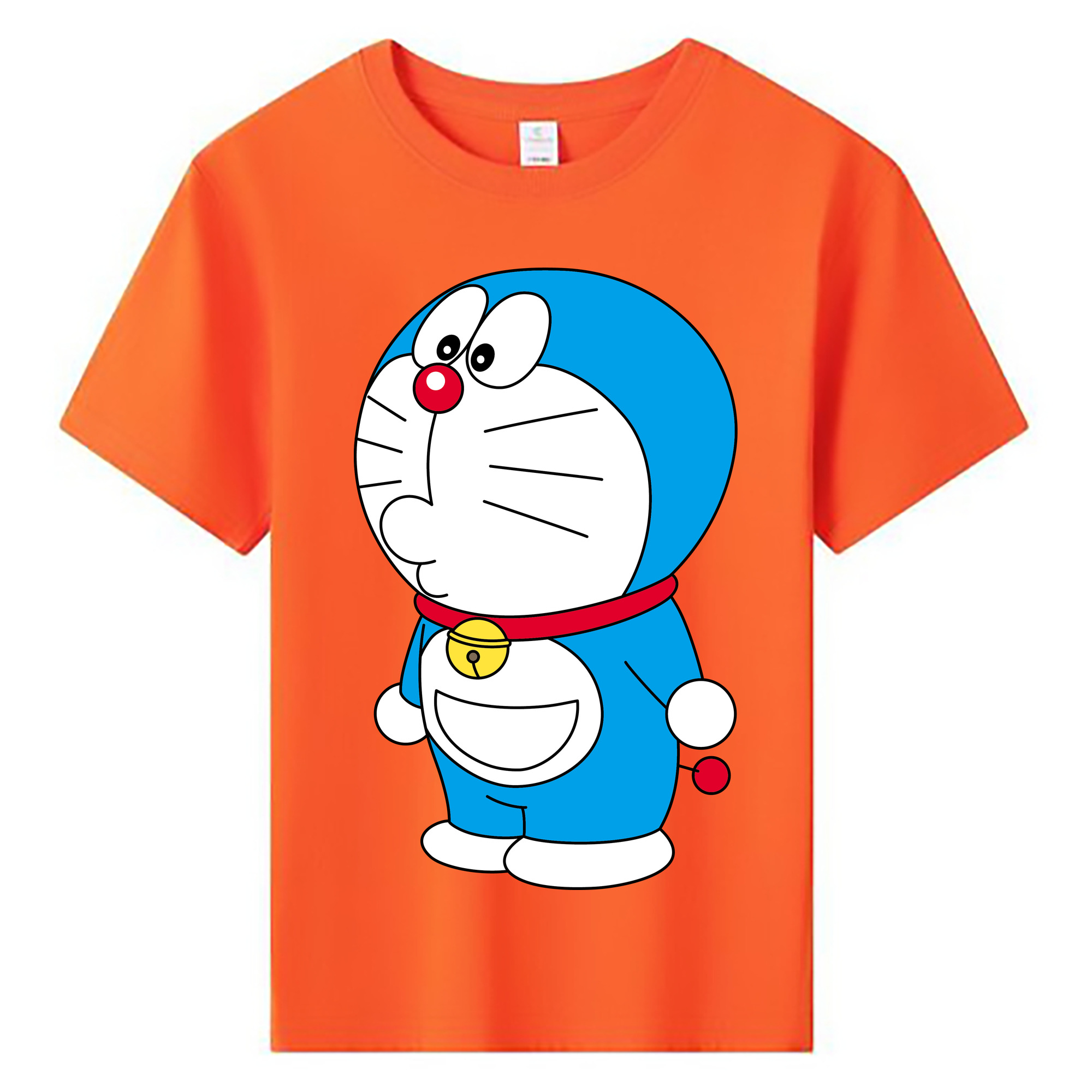 （画像用） ドラえもん Doraemon 綿100％キッズTシャツ（フロントプリント）