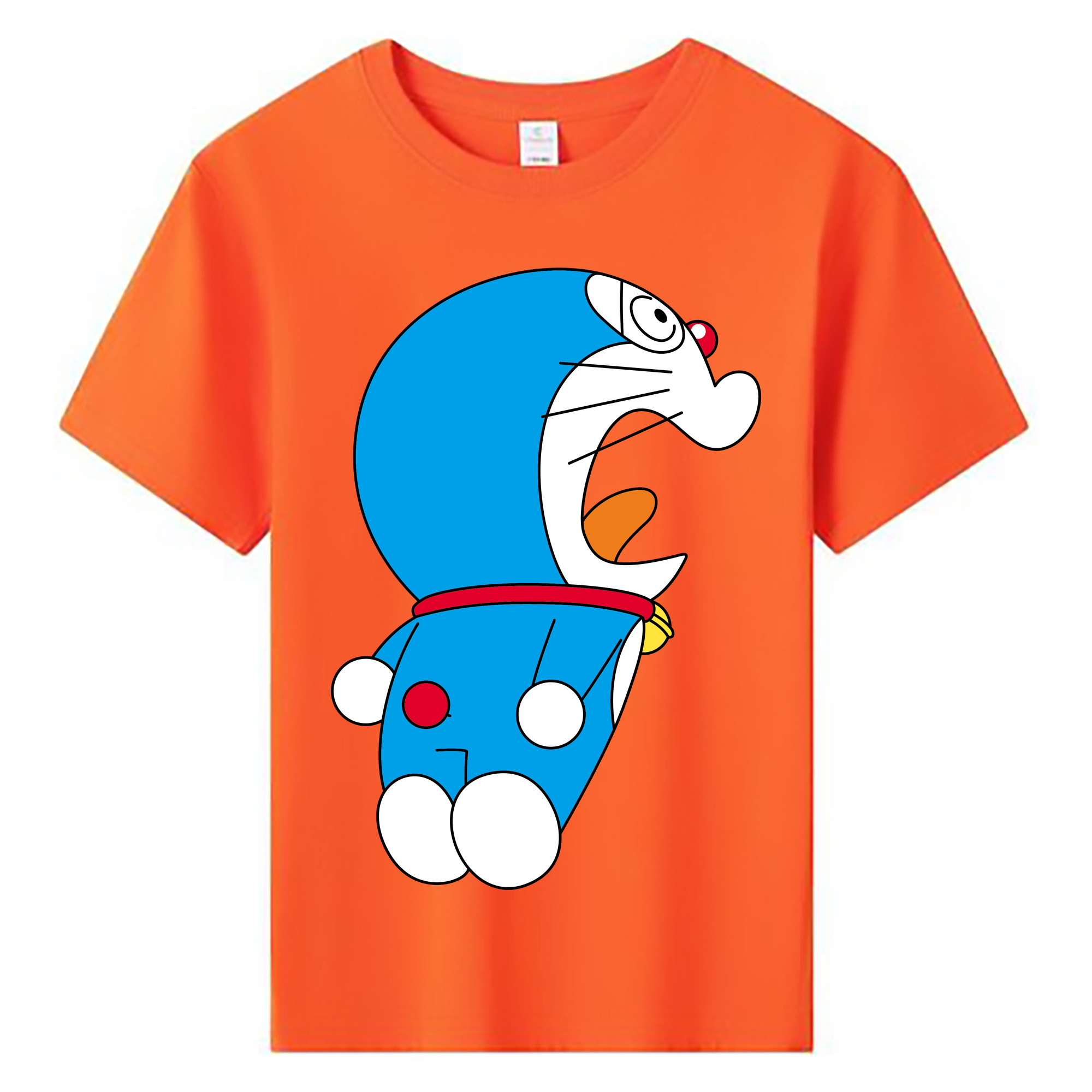 （画像用） ドラえもん Doraemon 綿100％キッズTシャツ（フロントプリント）