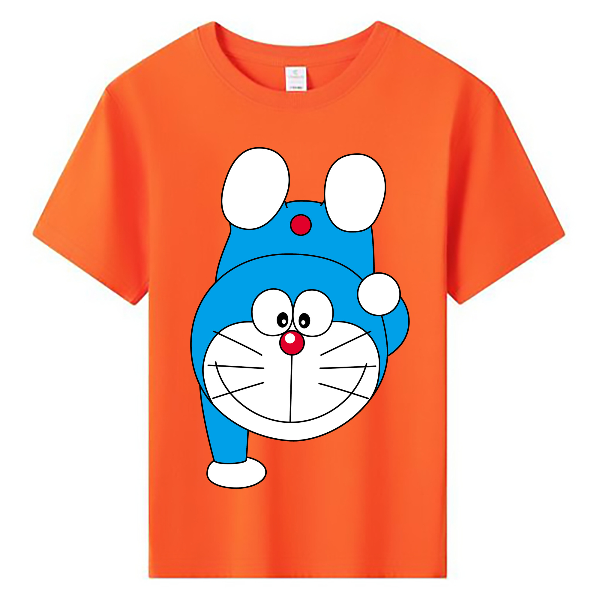 （画像用） ドラえもん Doraemon 綿100％キッズTシャツ（フロントプリント）