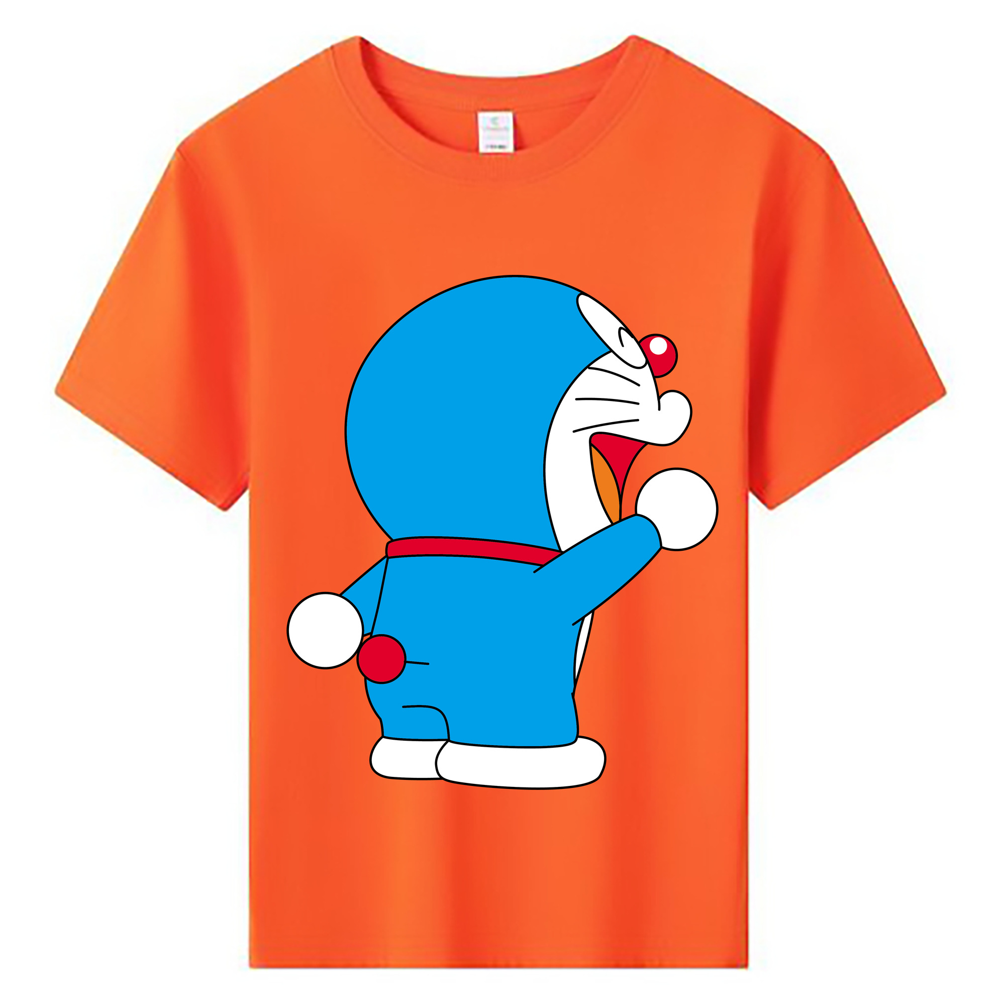（画像用） ドラえもん Doraemon 綿100％キッズTシャツ（フロントプリント）