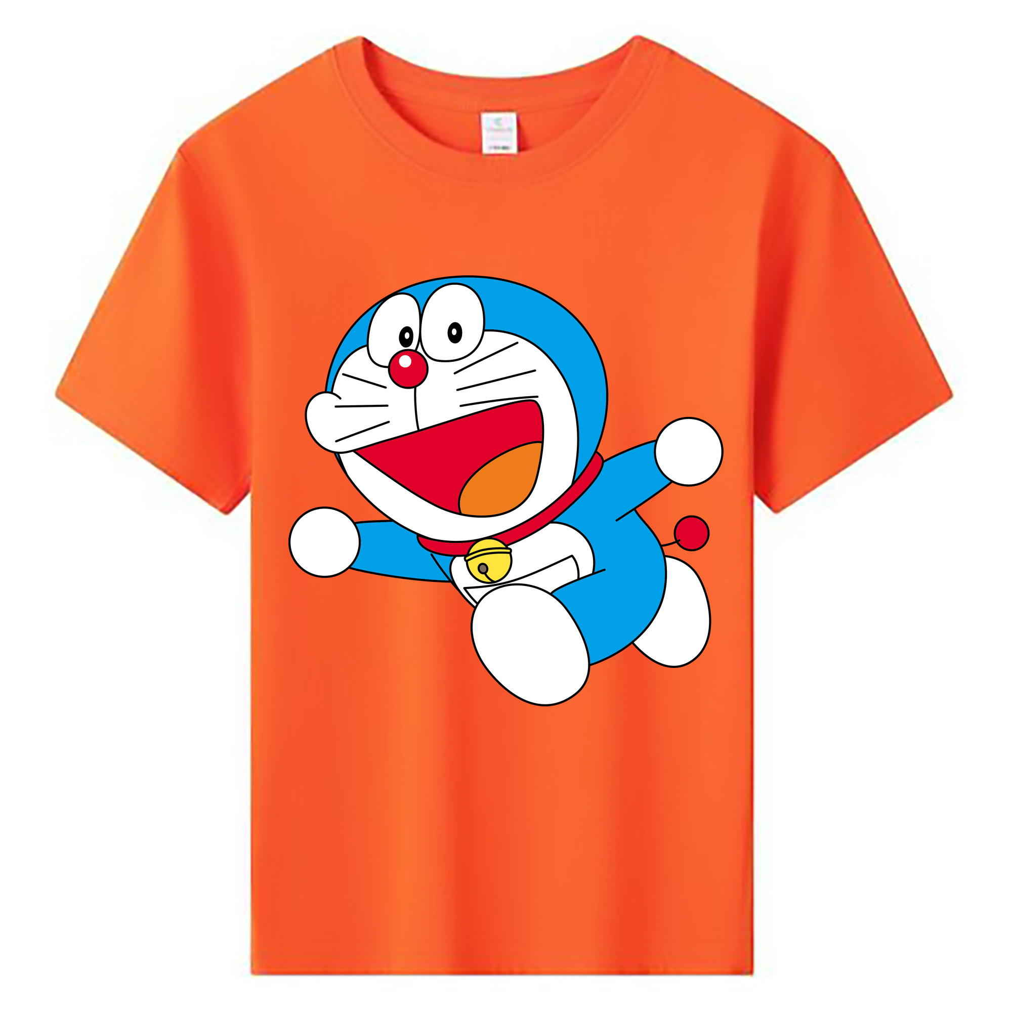 （画像用） ドラえもん Doraemon 綿100％キッズTシャツ（フロントプリント）