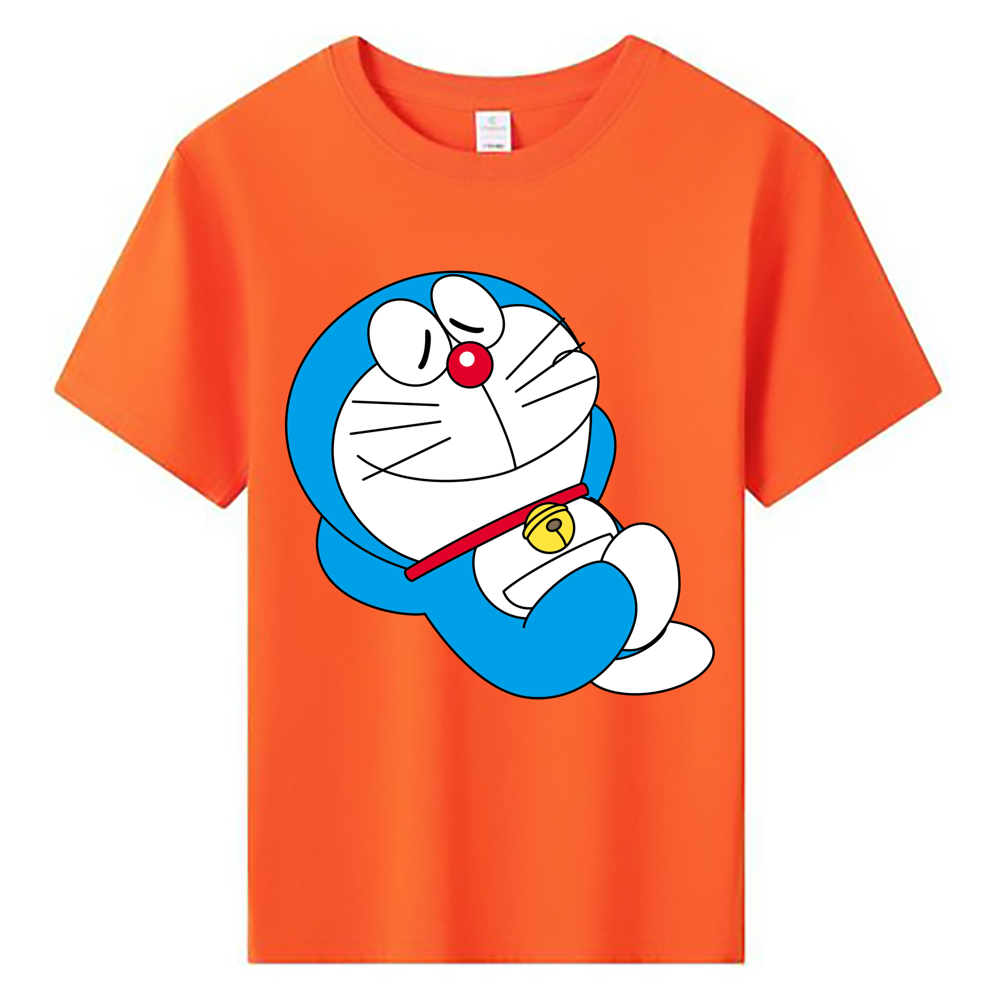 （画像用） ドラえもん Doraemon 綿100％キッズTシャツ（フロントプリント）