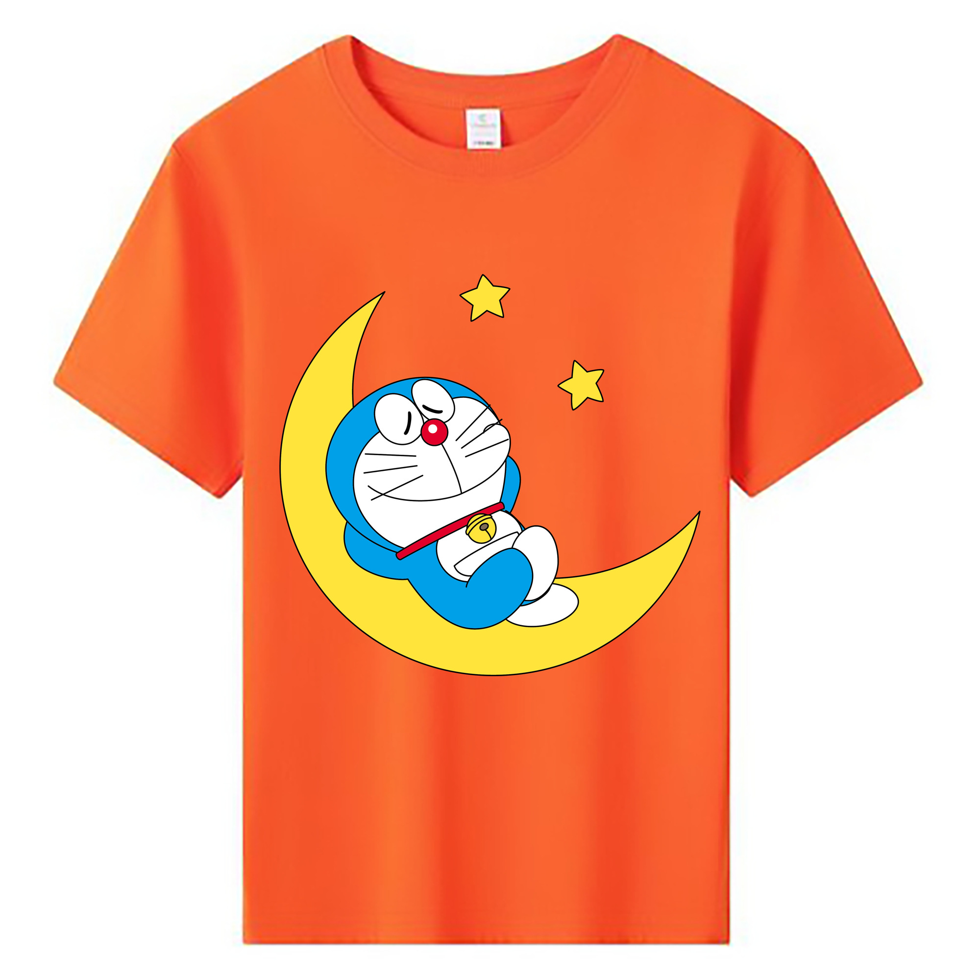 （画像用） ドラえもん Doraemon 綿100％キッズTシャツ（フロントプリント）