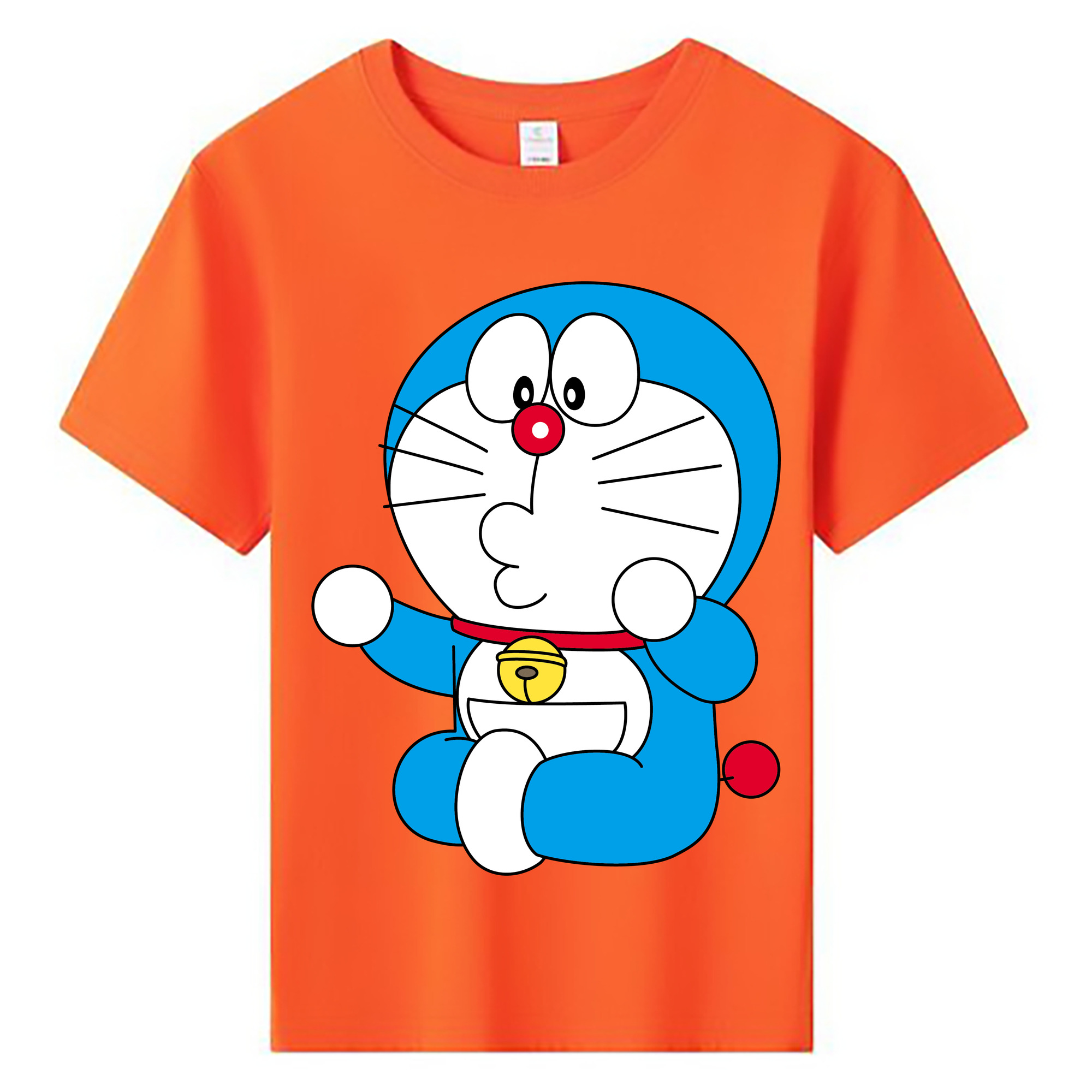 （画像用） ドラえもん Doraemon 綿100％キッズTシャツ（フロントプリント）