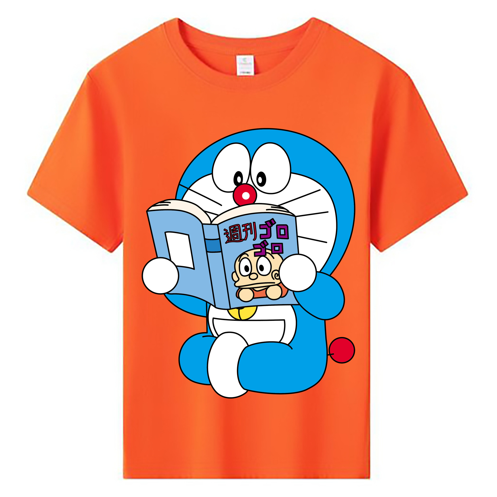 （画像用） ドラえもん Doraemon 綿100％キッズTシャツ（フロントプリント）