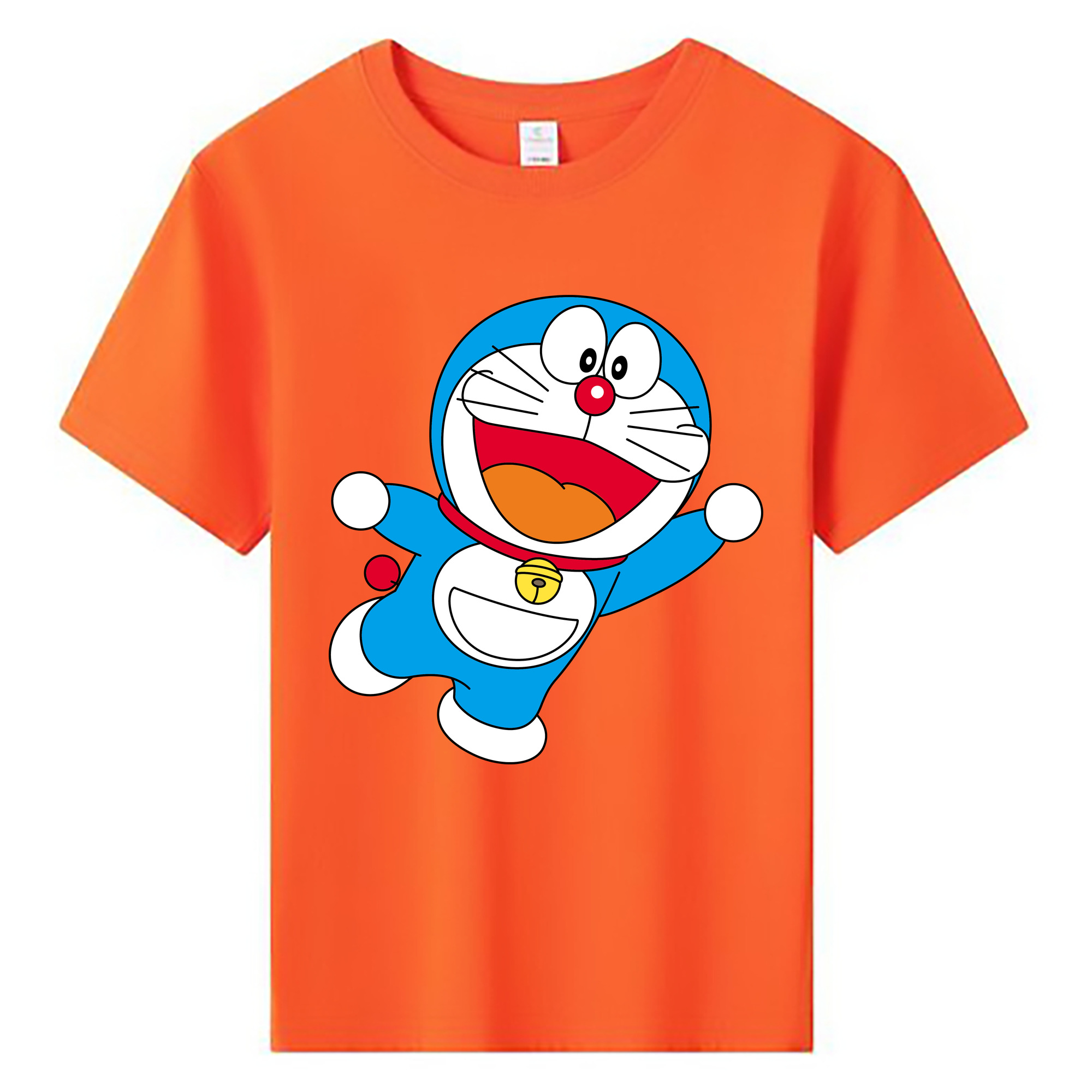 （画像用） ドラえもん Doraemon 綿100％キッズTシャツ（フロントプリント）