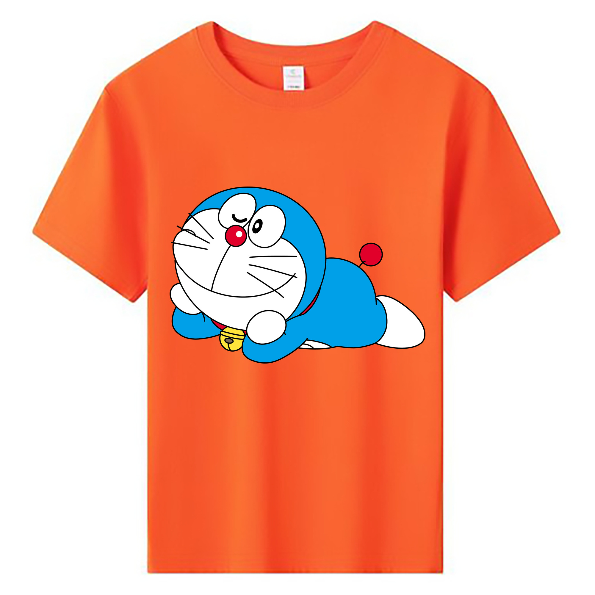 （画像用） ドラえもん Doraemon 綿100％キッズTシャツ（フロントプリント）