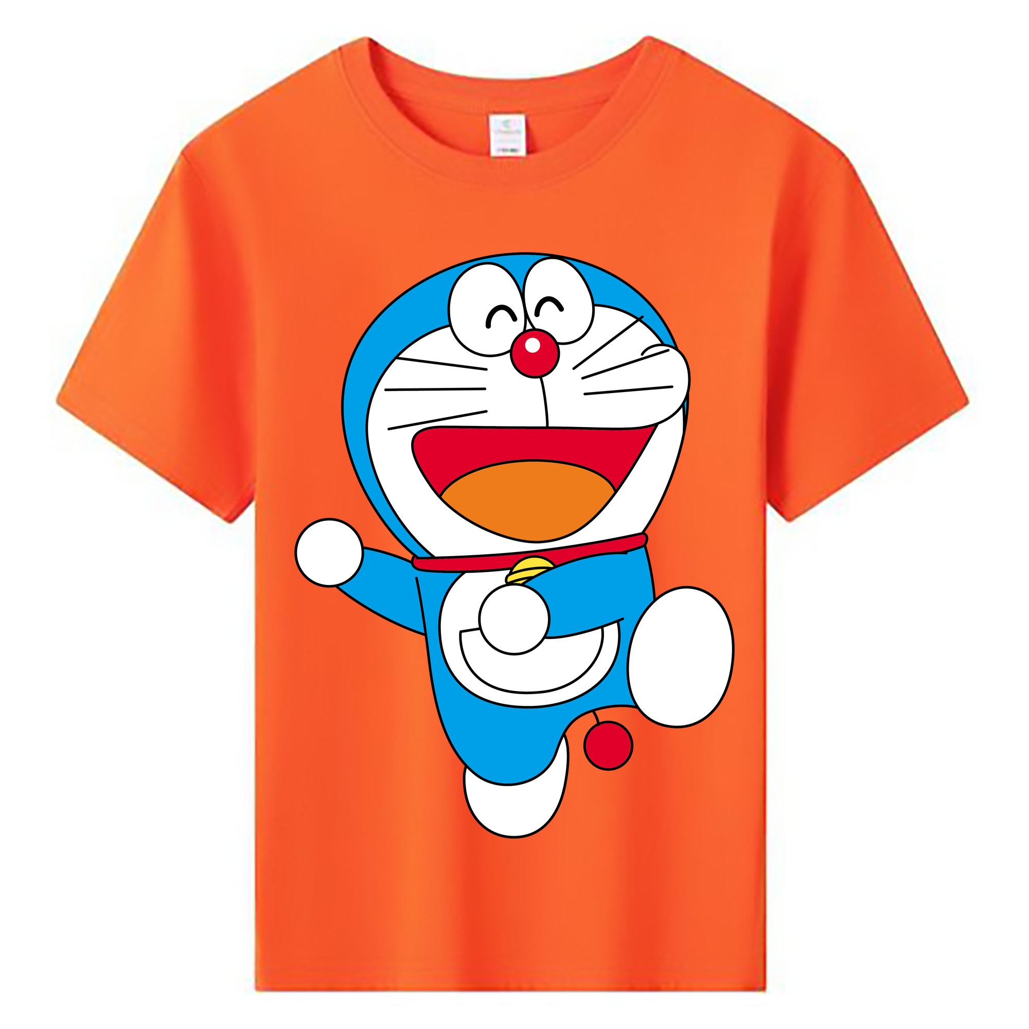 （画像用） ドラえもん Doraemon 綿100％キッズTシャツ（フロントプリント）
