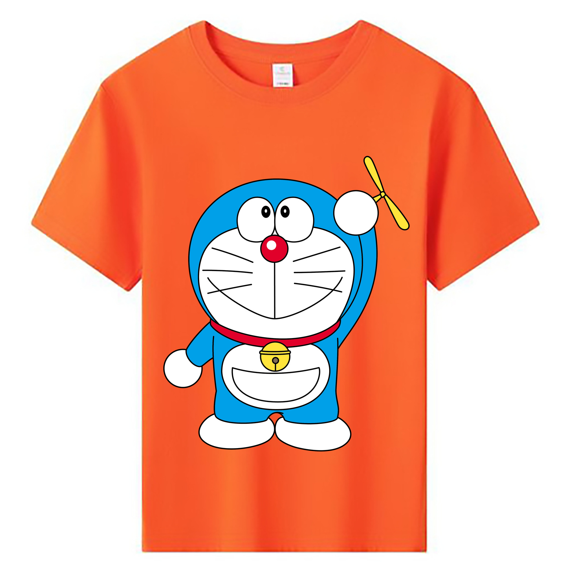 （画像用） ドラえもん Doraemon 綿100％キッズTシャツ（フロントプリント）