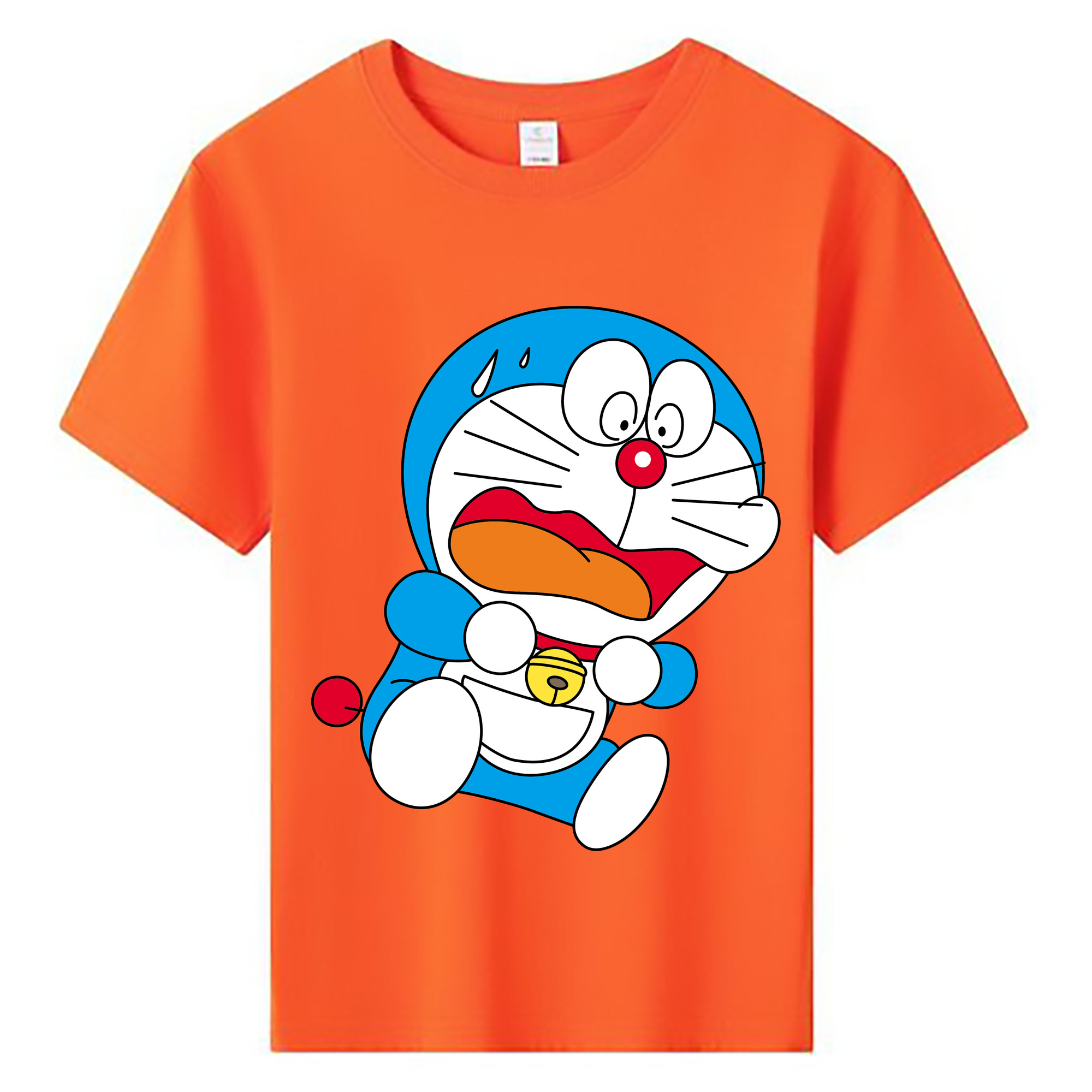 （画像用） ドラえもん Doraemon 綿100％キッズTシャツ（フロントプリント）