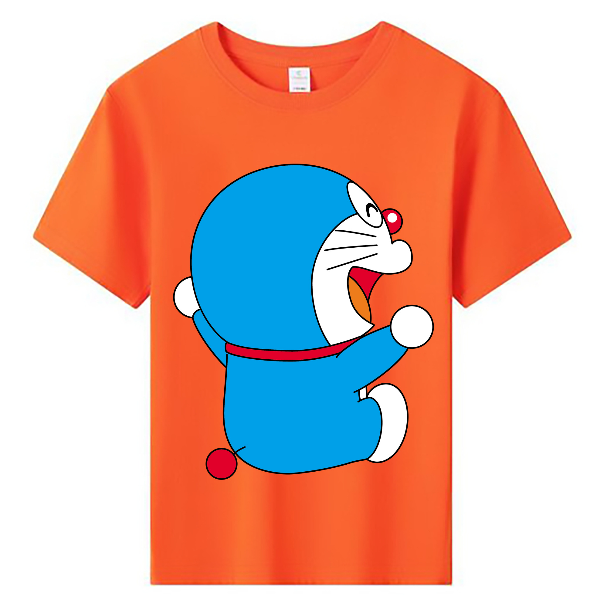 （画像用） ドラえもん Doraemon 綿100％キッズTシャツ（フロントプリント）
