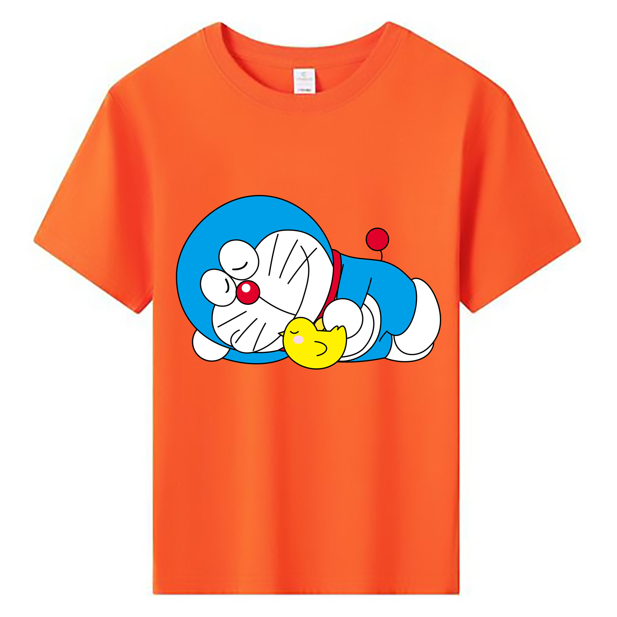 （画像用） ドラえもん Doraemon 綿100％キッズTシャツ（フロントプリント）