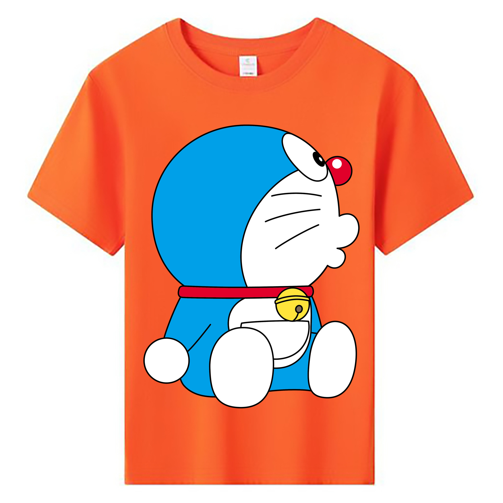 （画像用） ドラえもん Doraemon 綿100％キッズTシャツ（フロントプリント）
