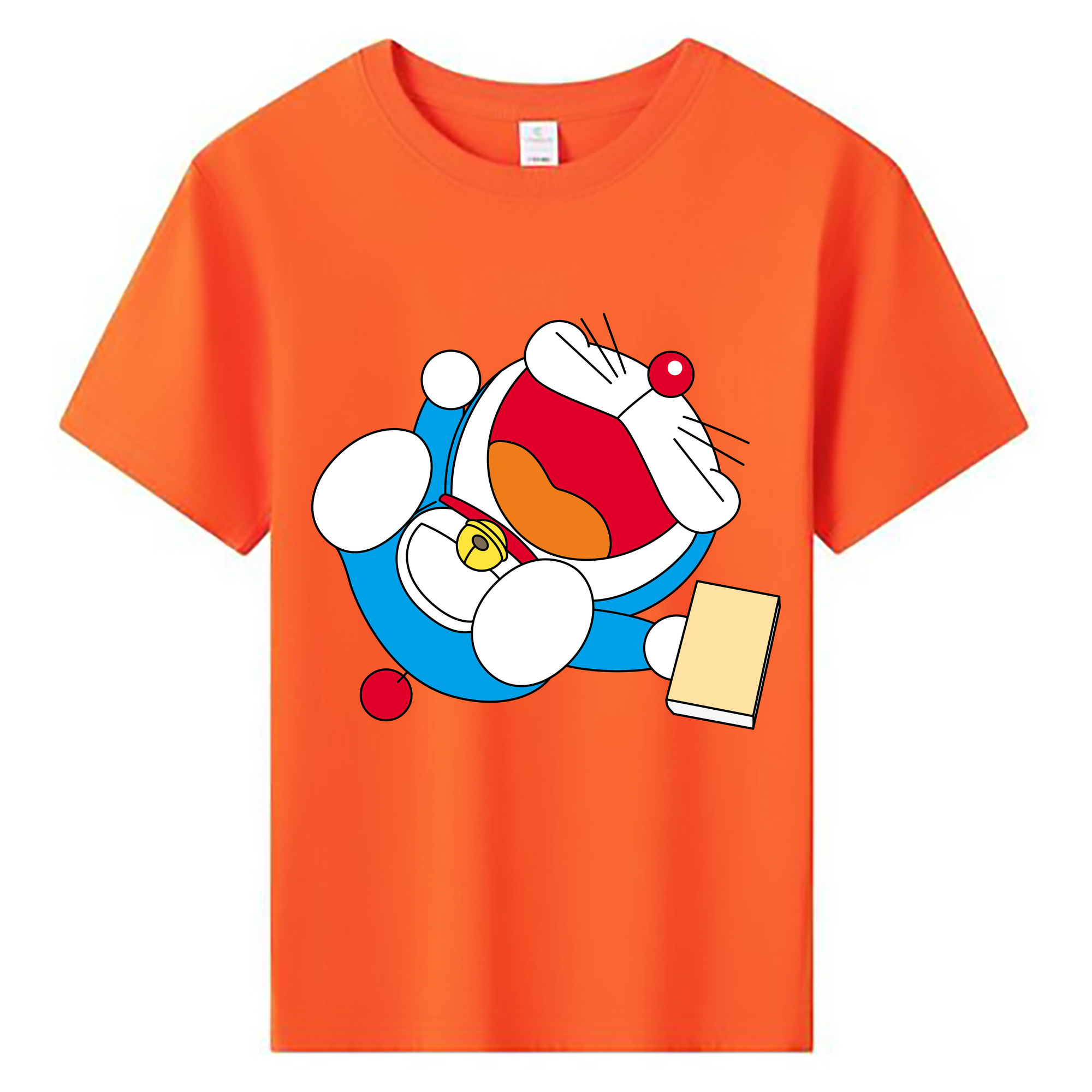 （画像用） ドラえもん Doraemon 綿100％キッズTシャツ（フロントプリント）