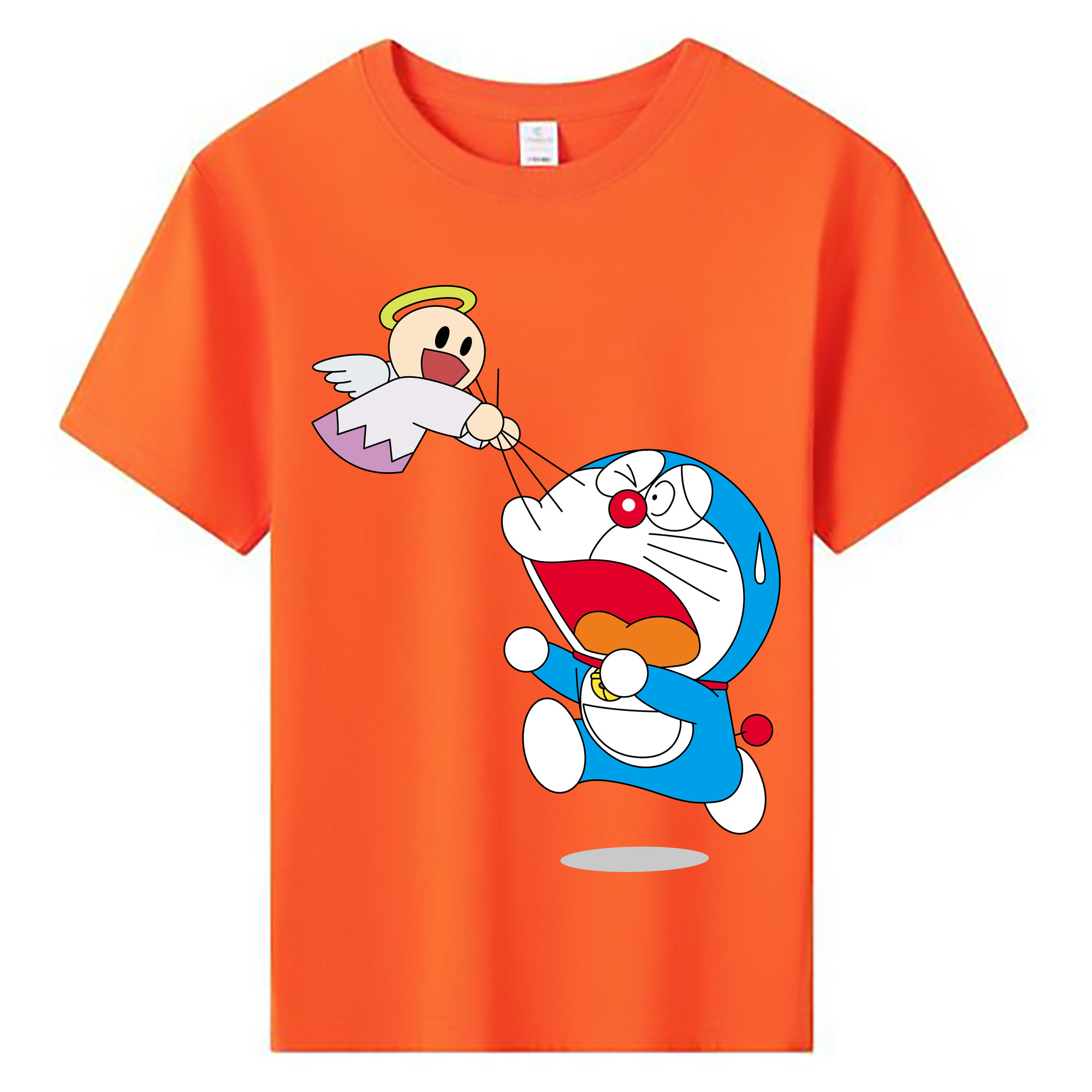 （画像用） ドラえもん Doraemon 綿100％キッズTシャツ（フロントプリント）