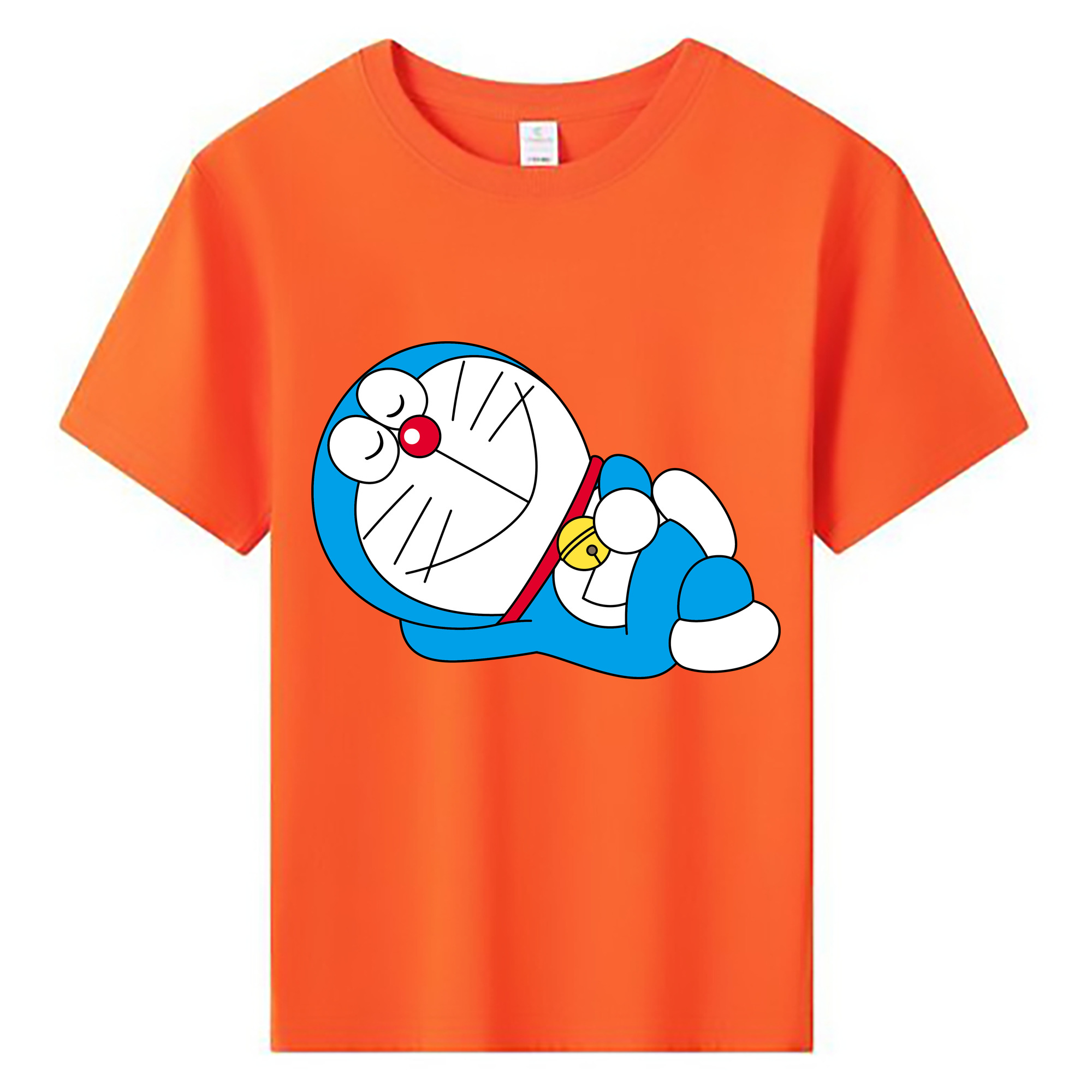 （画像用） ドラえもん Doraemon 綿100％キッズTシャツ（フロントプリント）