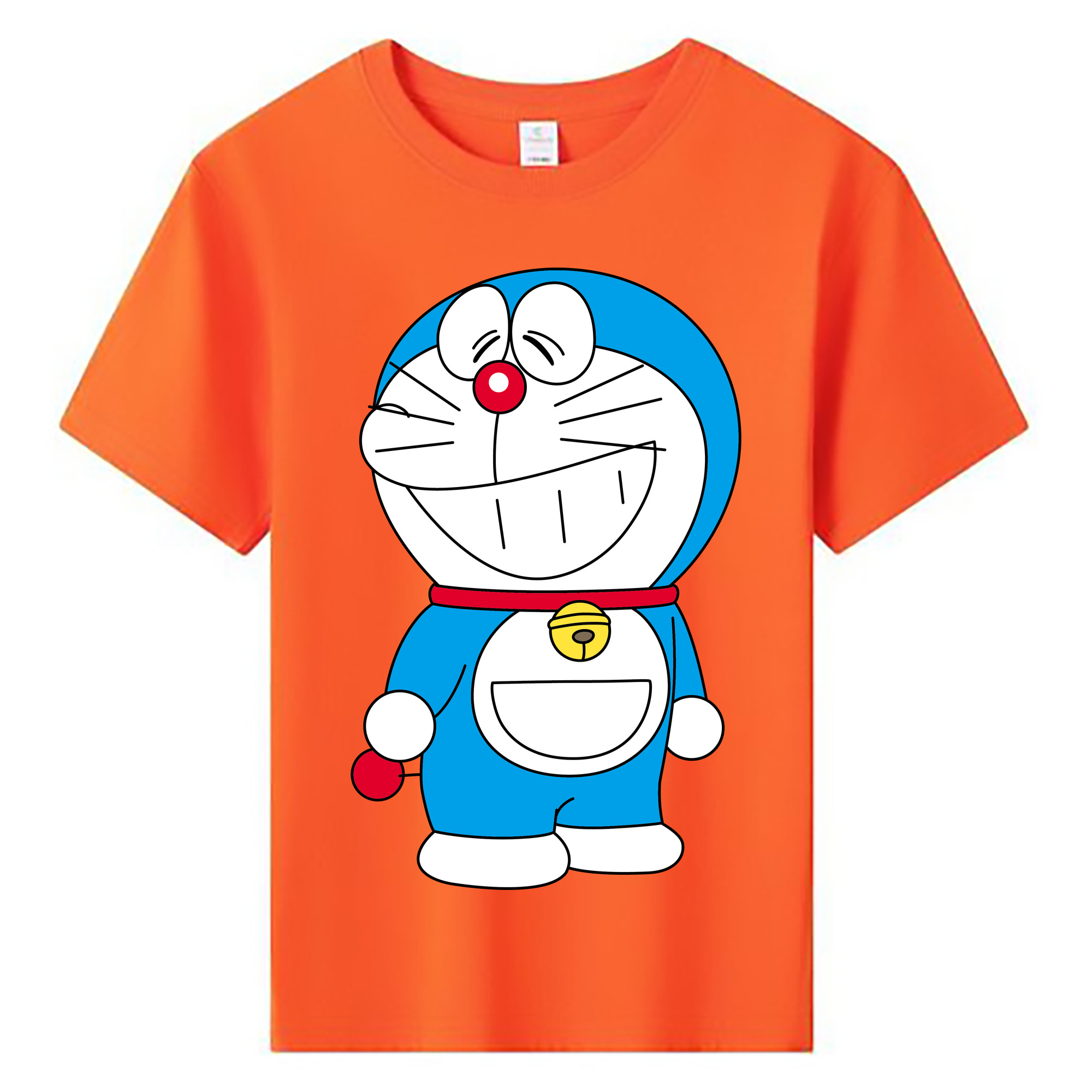 （画像用） ドラえもん Doraemon 綿100％キッズTシャツ（フロントプリント）